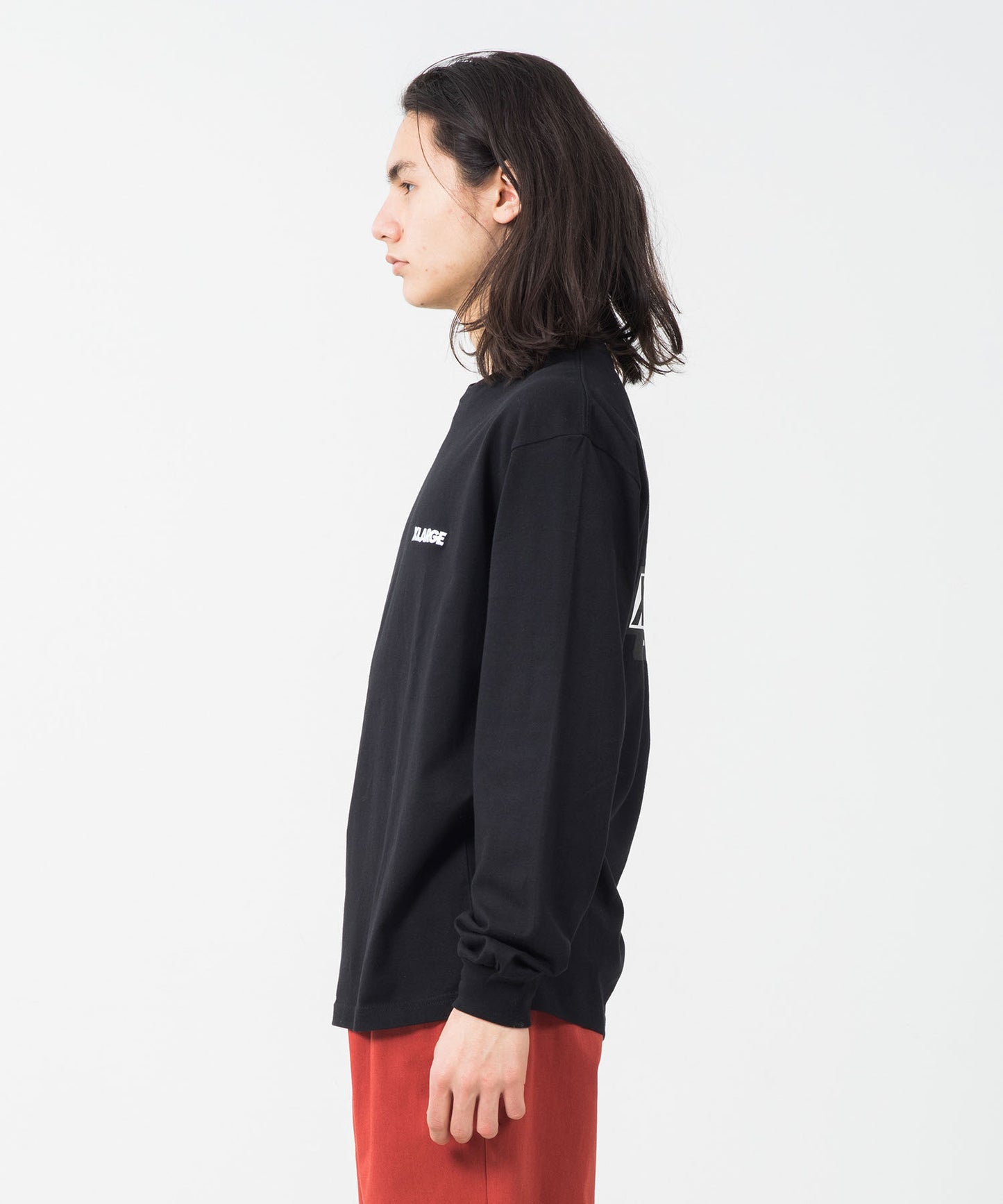 L/S TEE BACKSIDE SLANTED OG