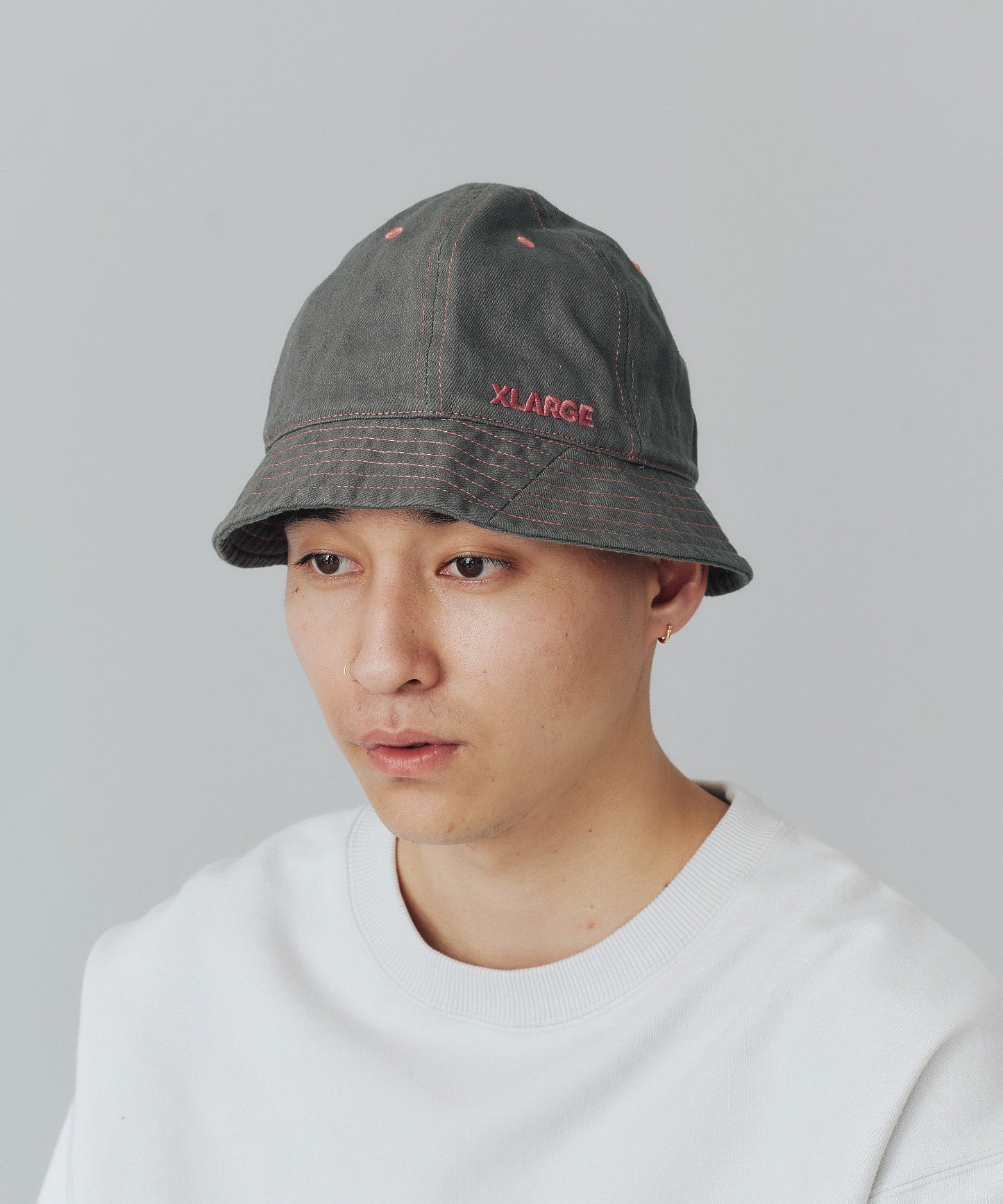 CONTRAST STITCHED BALL HAT