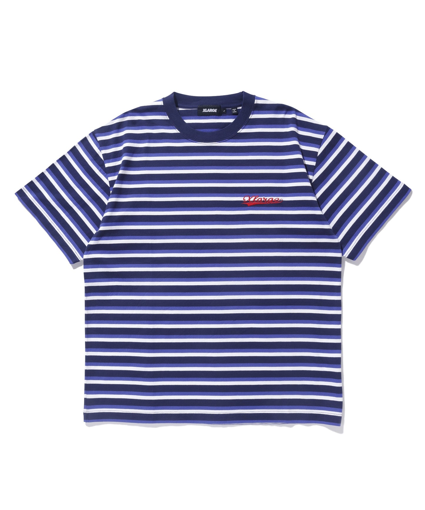 BASEBALL LOGO STRIPED S/S TEE