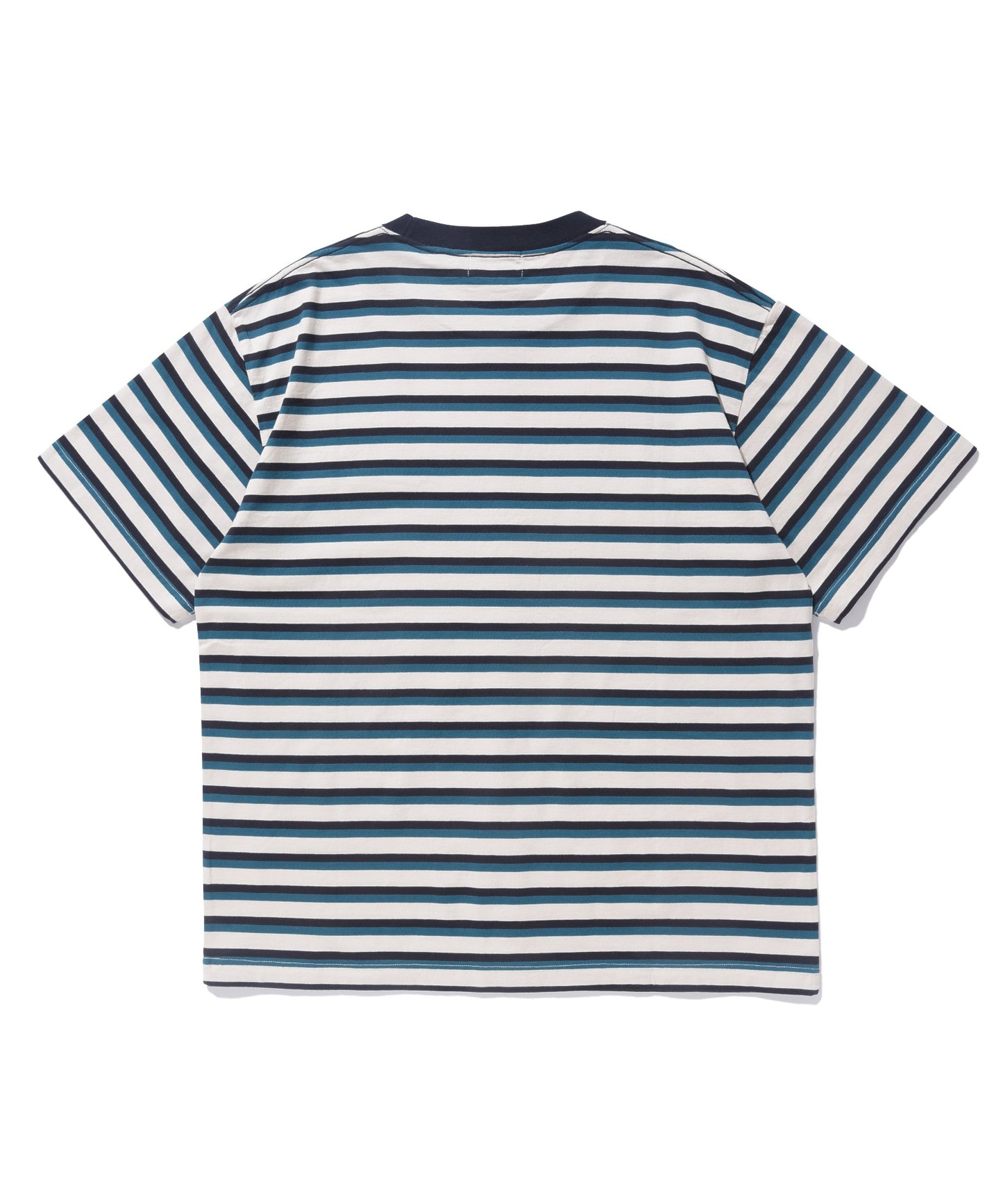 BASEBALL LOGO STRIPED S/S TEE
