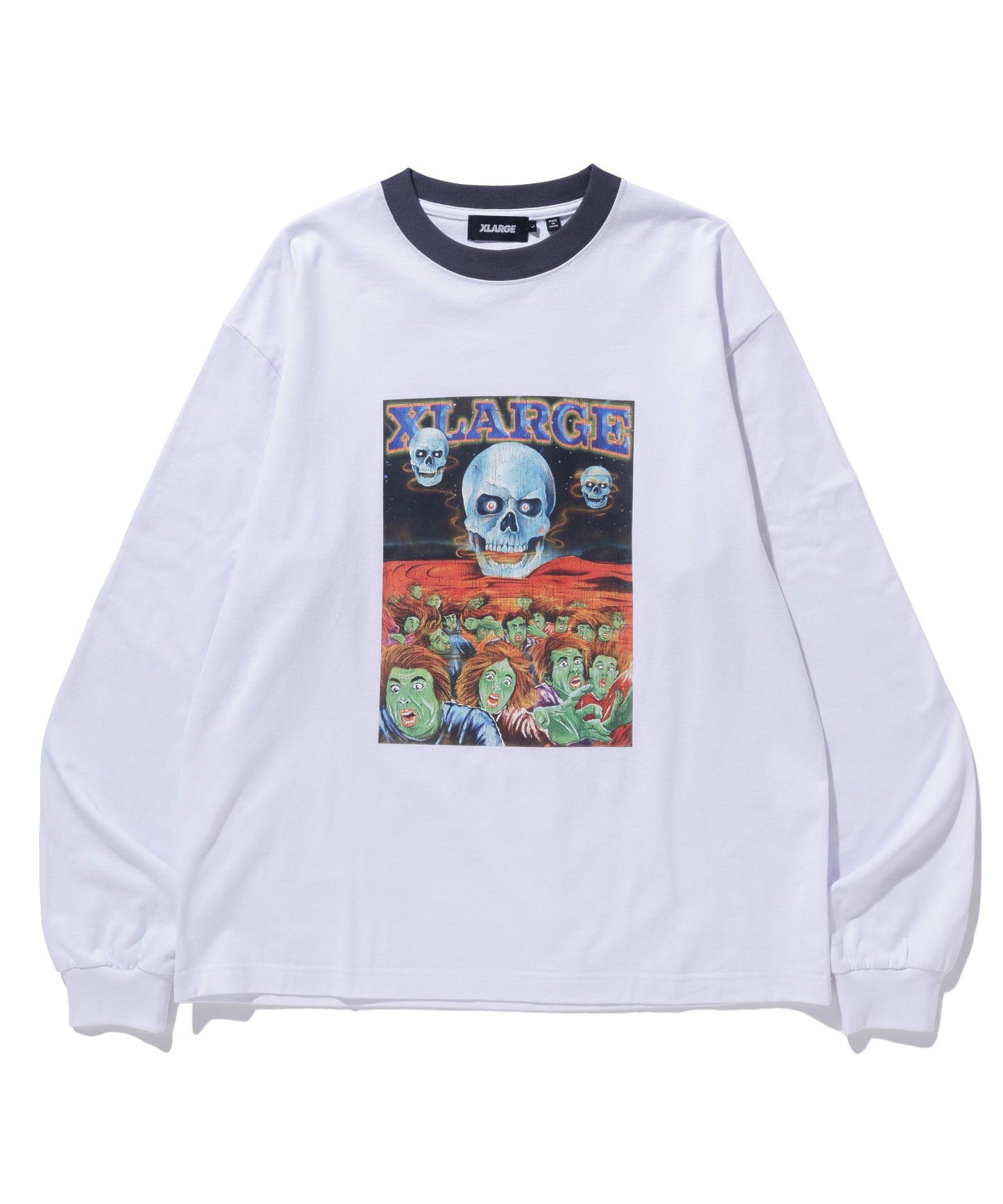 ZOMBIE APOCALYPSE RINGER L/S TEE
