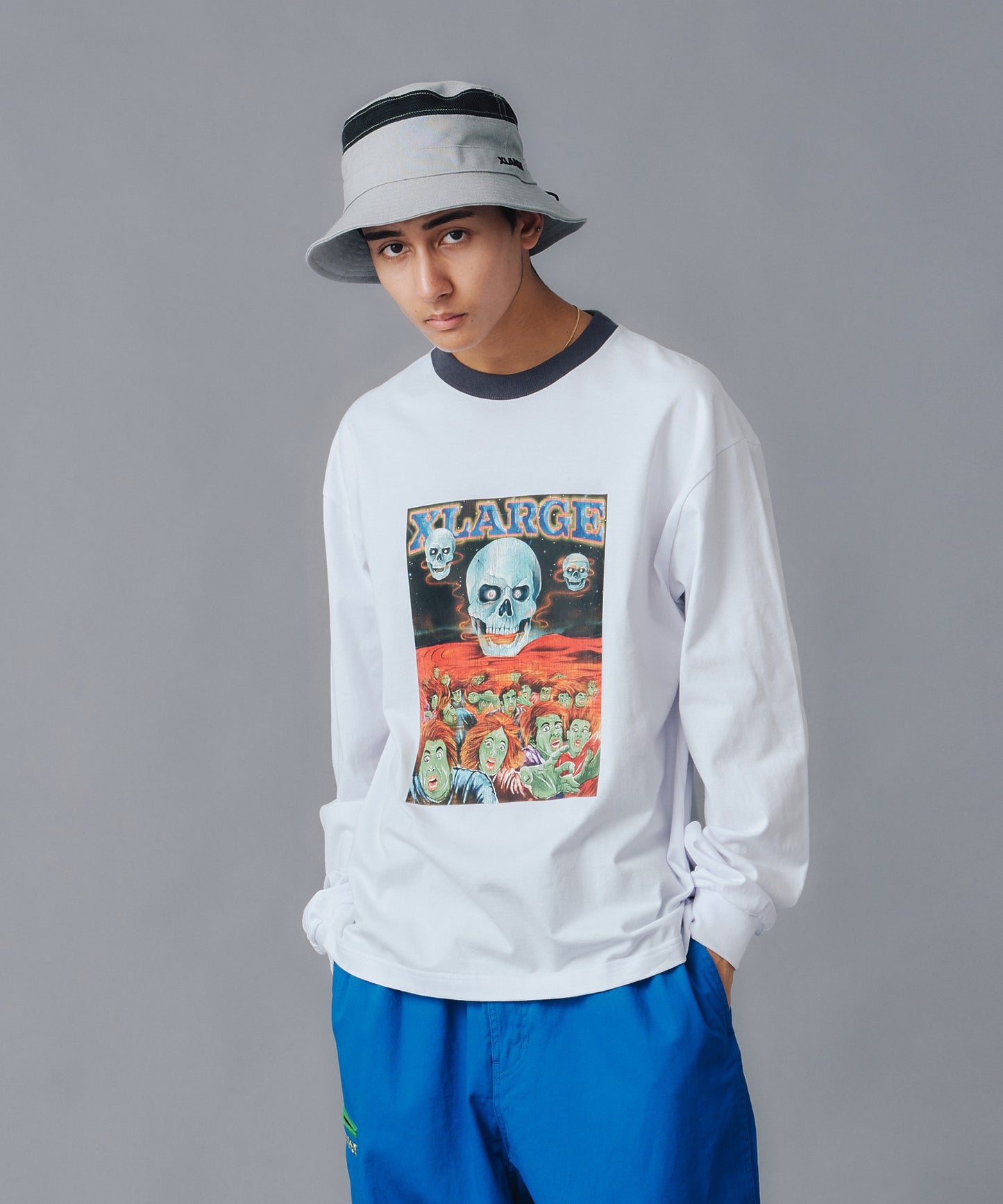 ZOMBIE APOCALYPSE RINGER L/S TEE