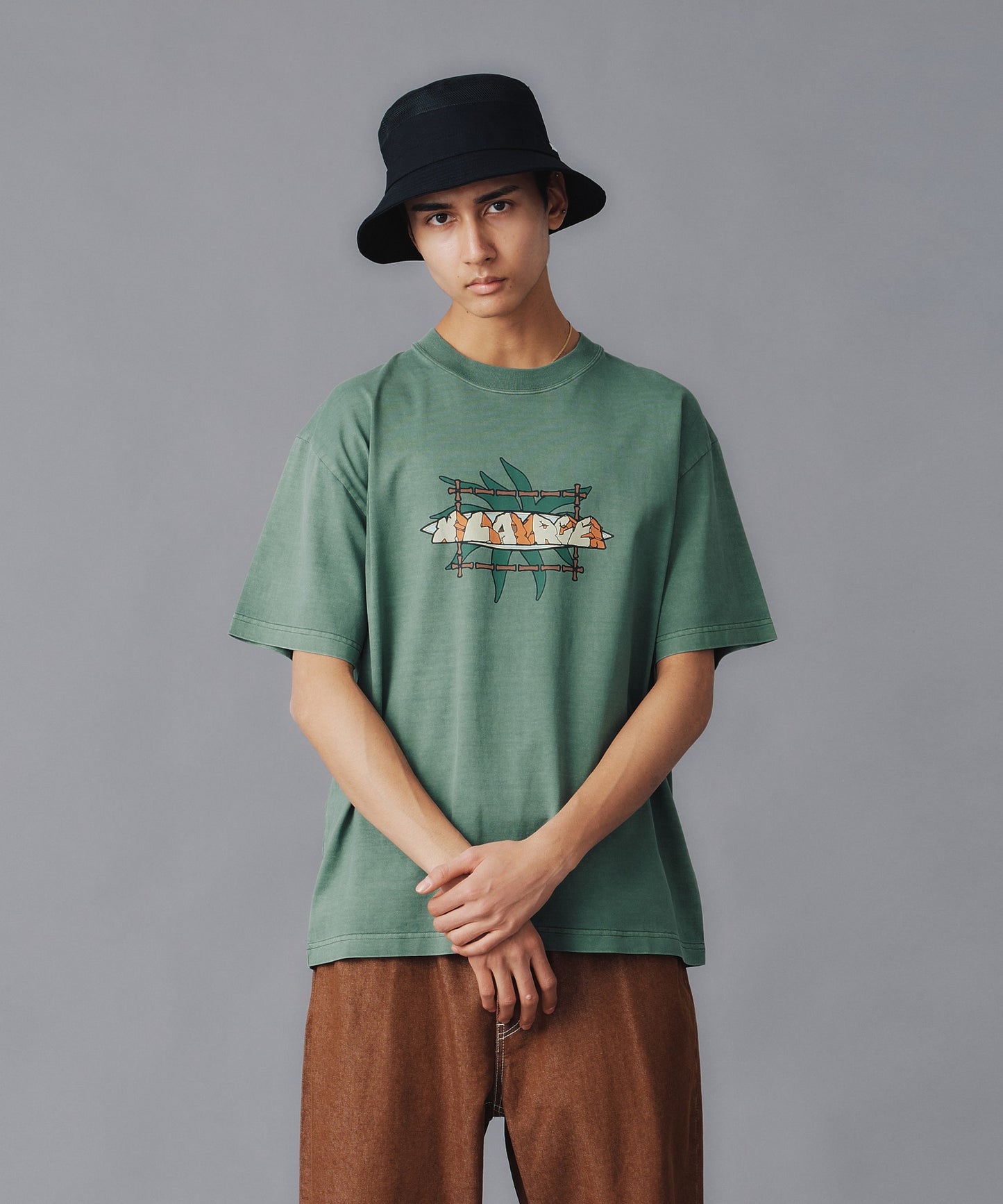 PIGMENT DYED STONE MONUMENT S/S TEE