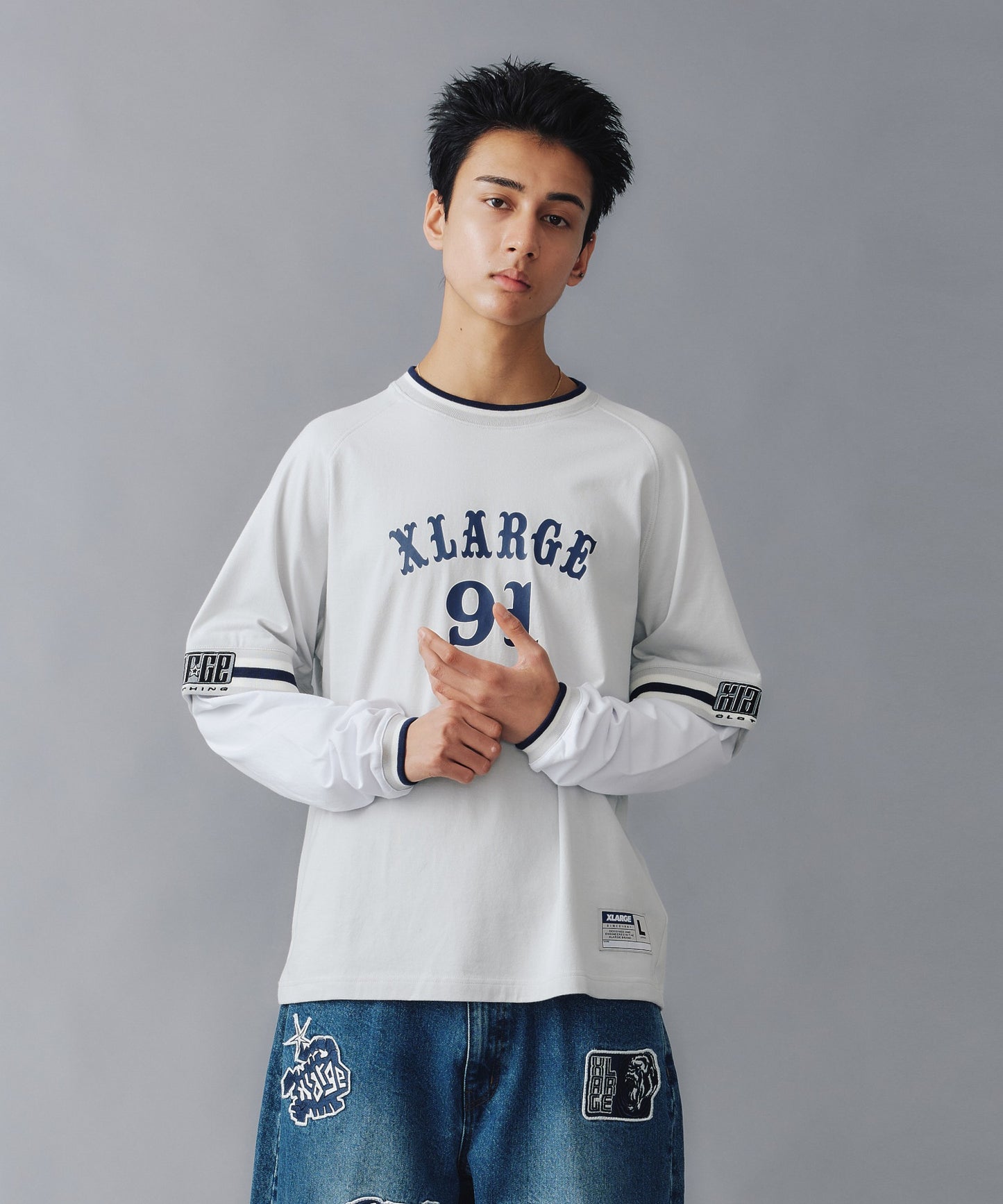 XLARGE 91 LAYERD L/S TEE