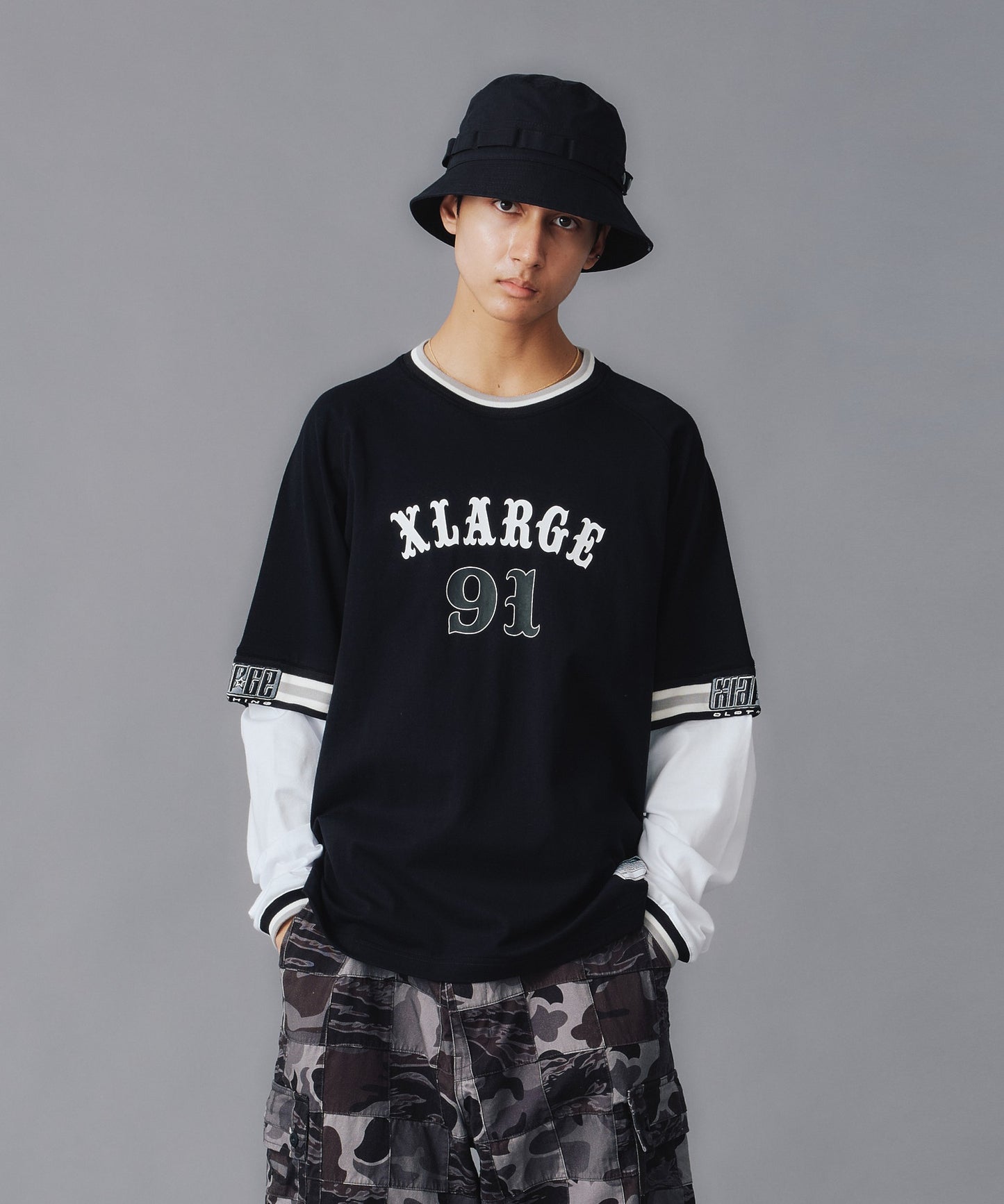 XLARGE 91 LAYERD L/S TEE