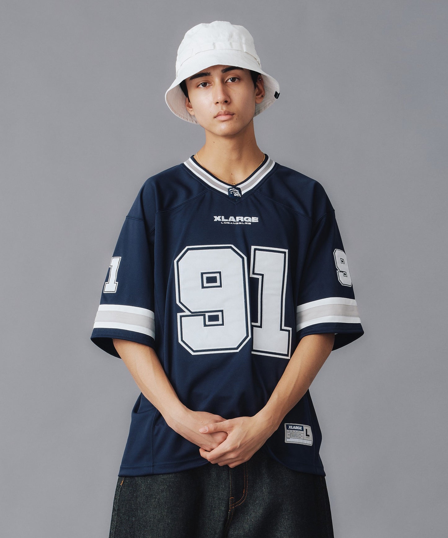 PANELED FOOTBALL JERSEY