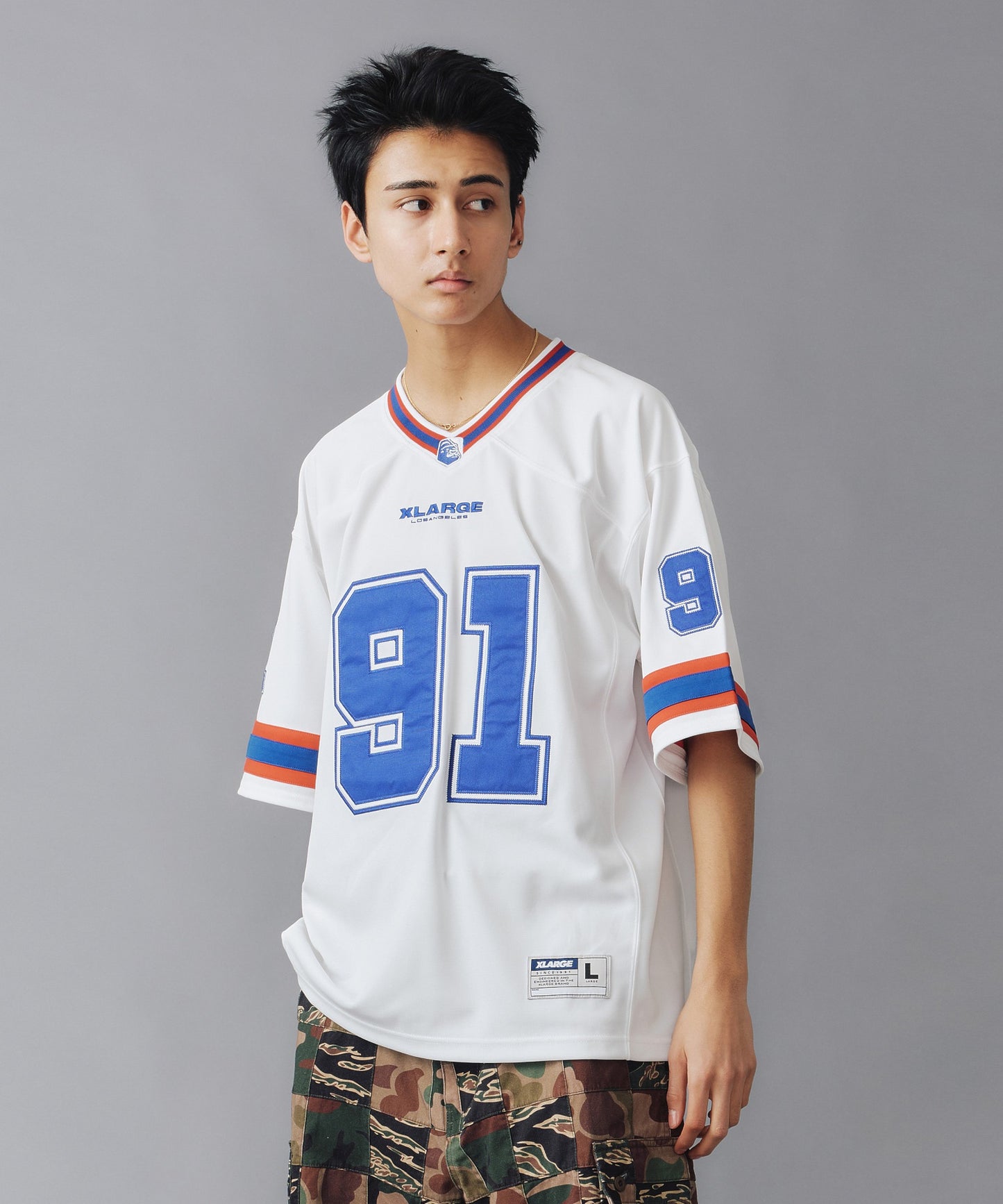 PANELED FOOTBALL JERSEY