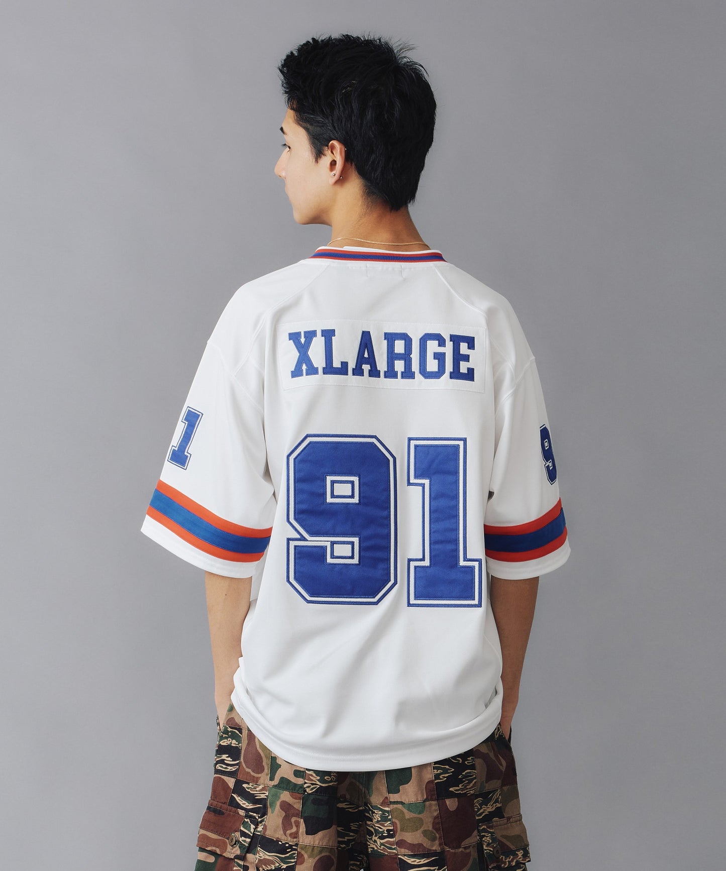 PANELED FOOTBALL JERSEY