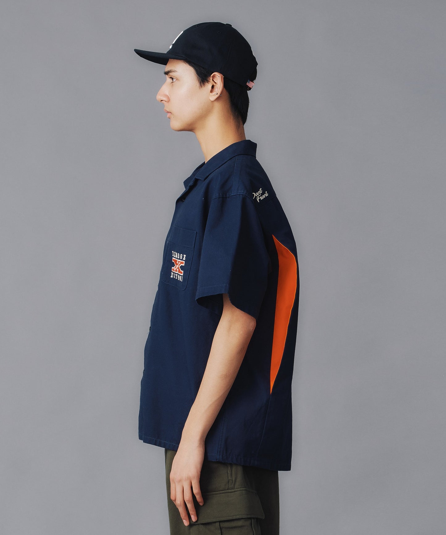 X LOGO S/S WORK SHIRT