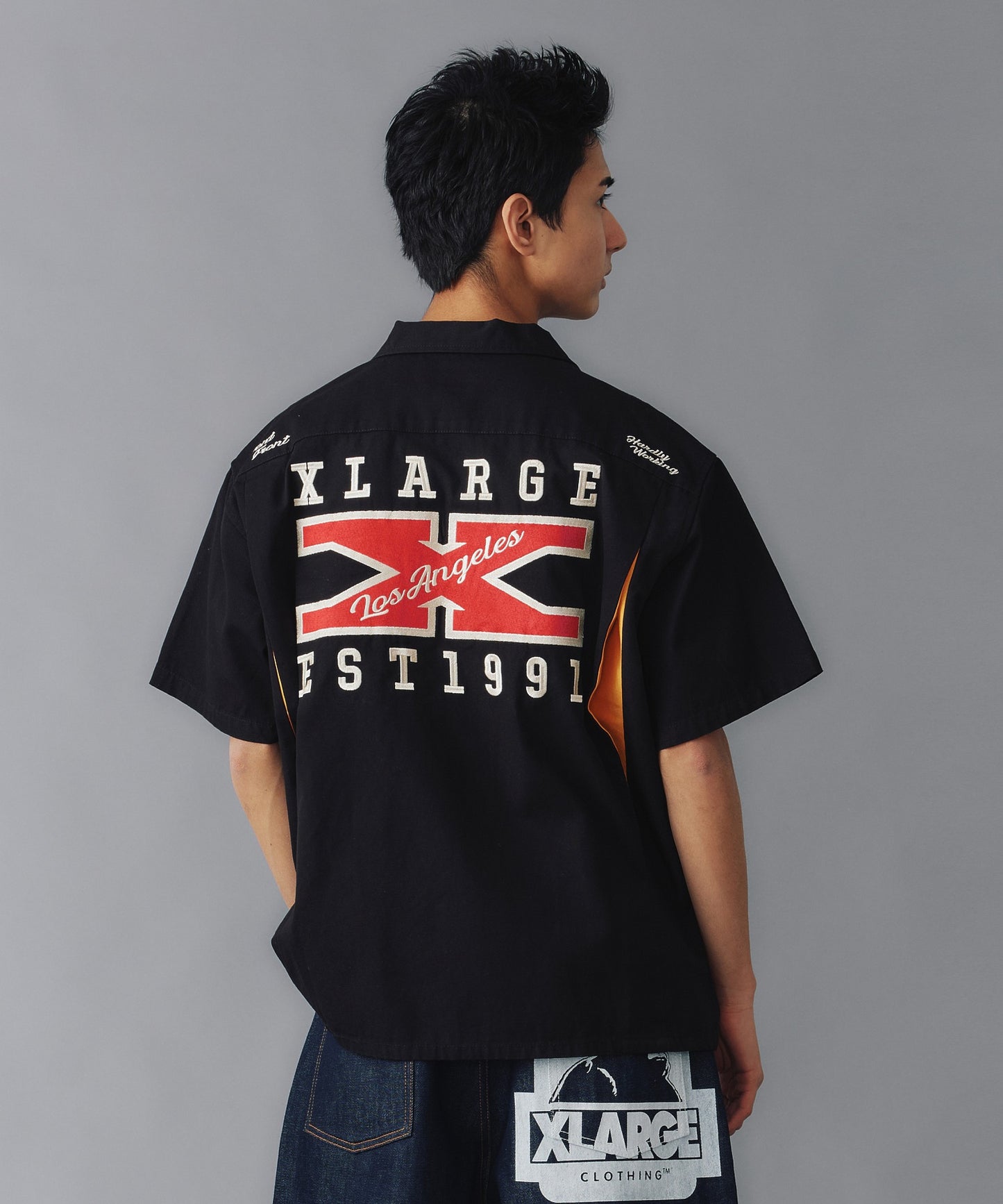 X LOGO S/S WORK SHIRT