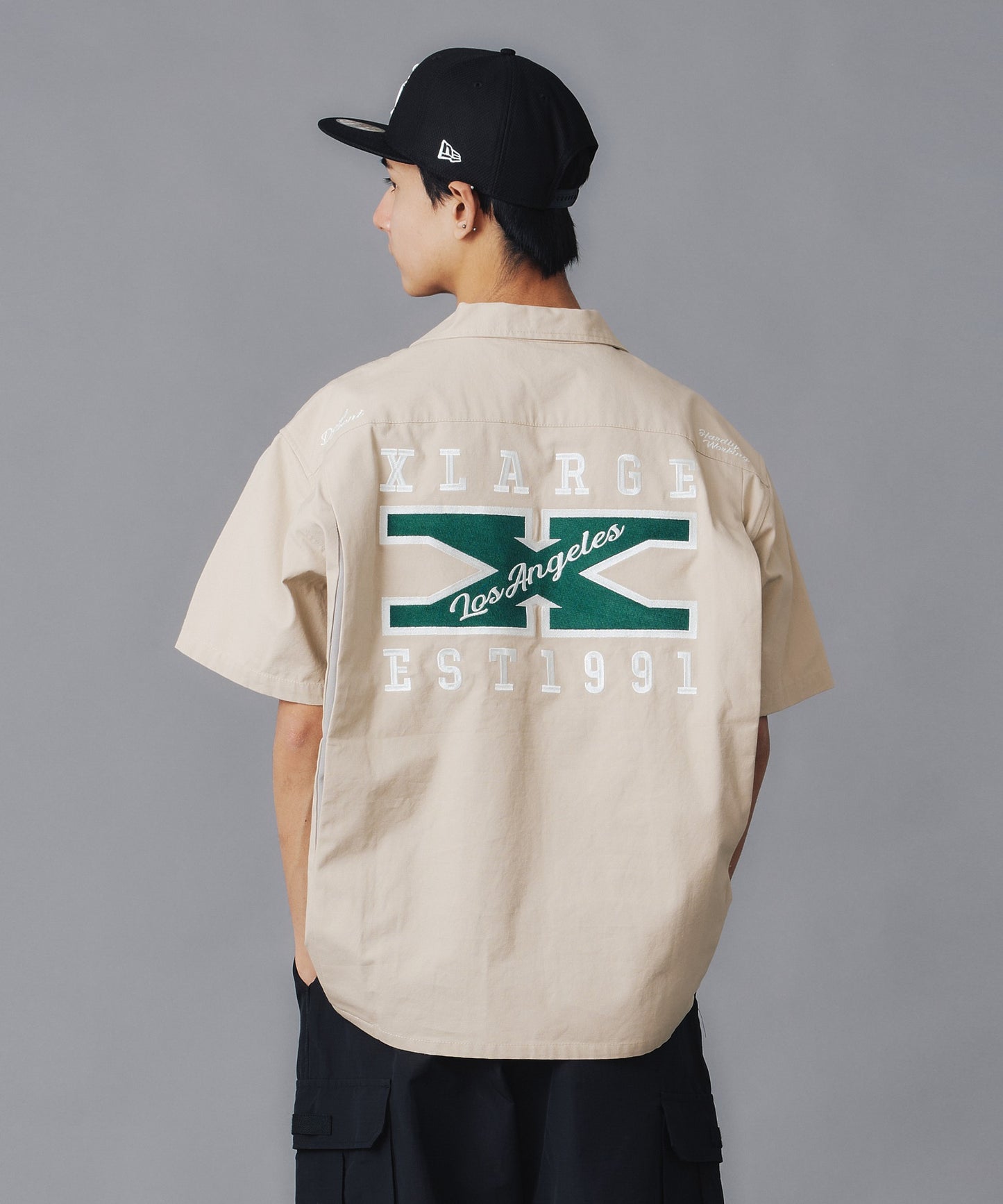 X LOGO S/S WORK SHIRT