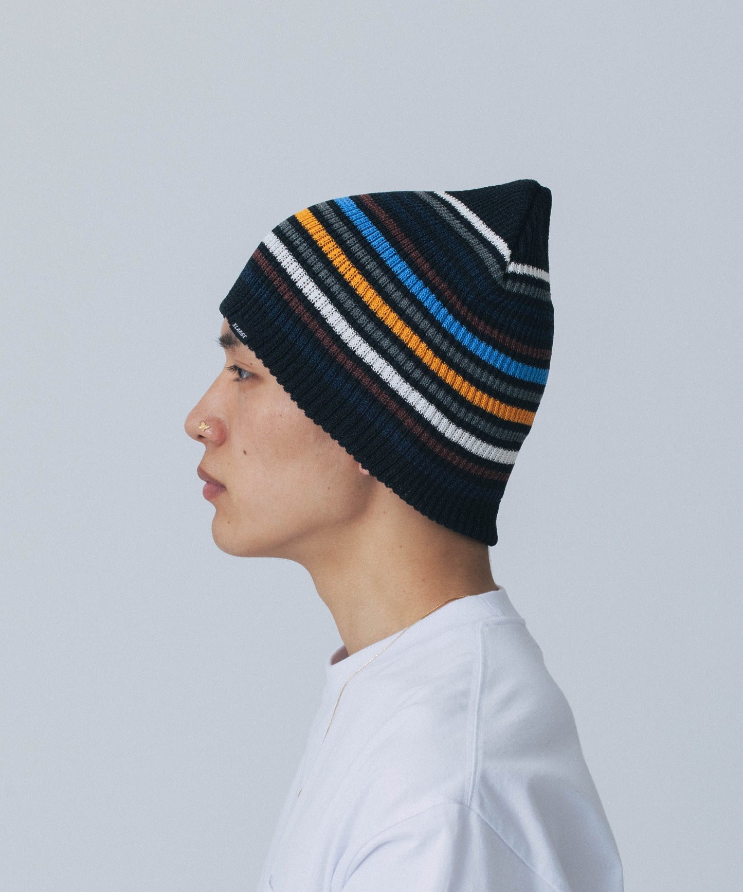 STRIPED SUMMER BEANIE