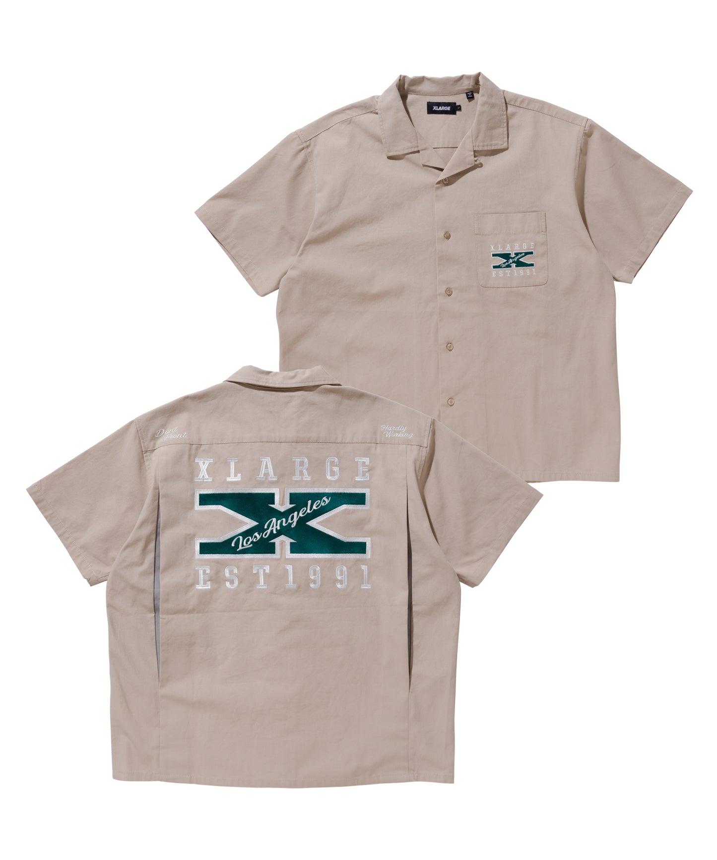 X LOGO S/S WORK SHIRT