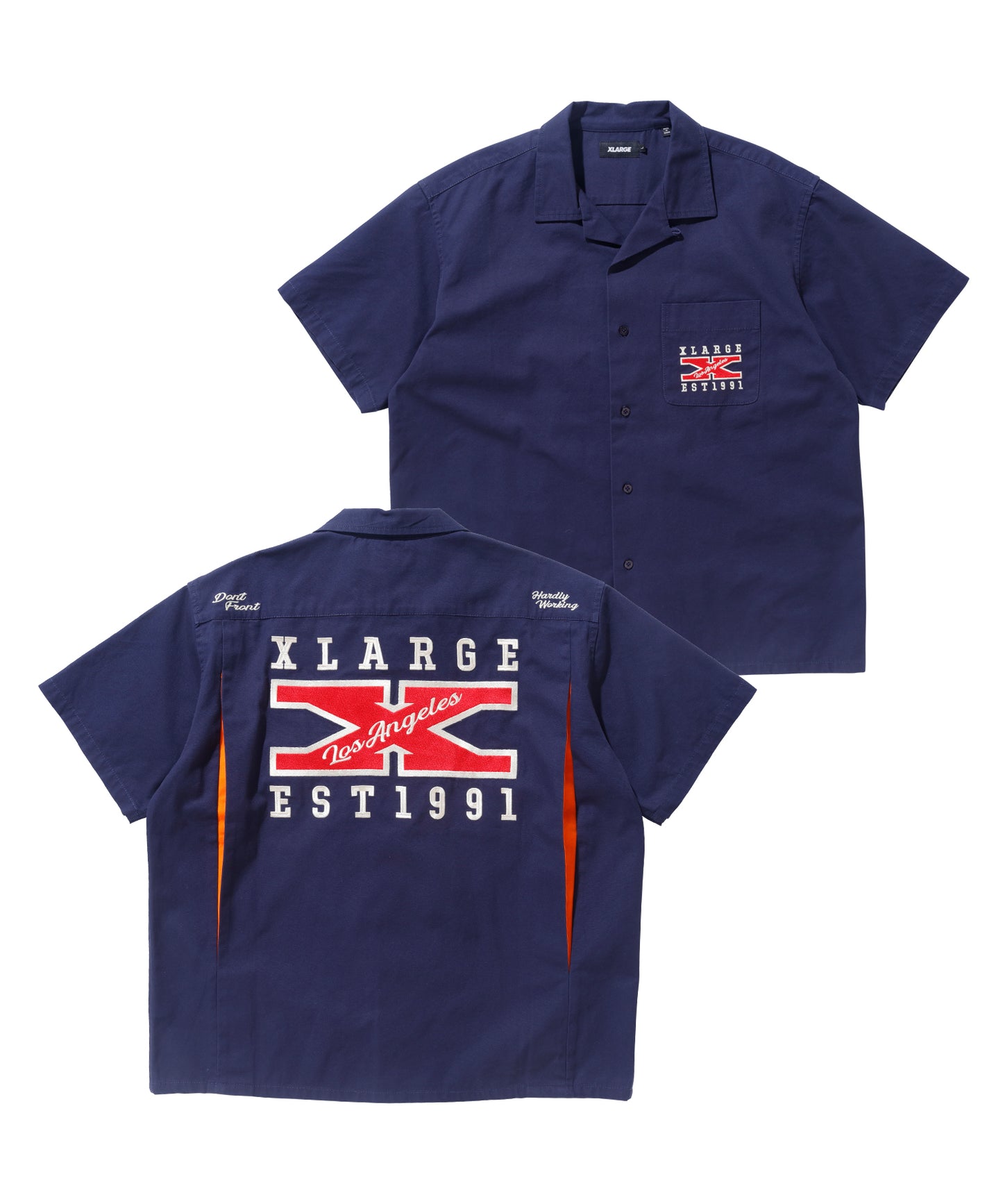 X LOGO S/S WORK SHIRT