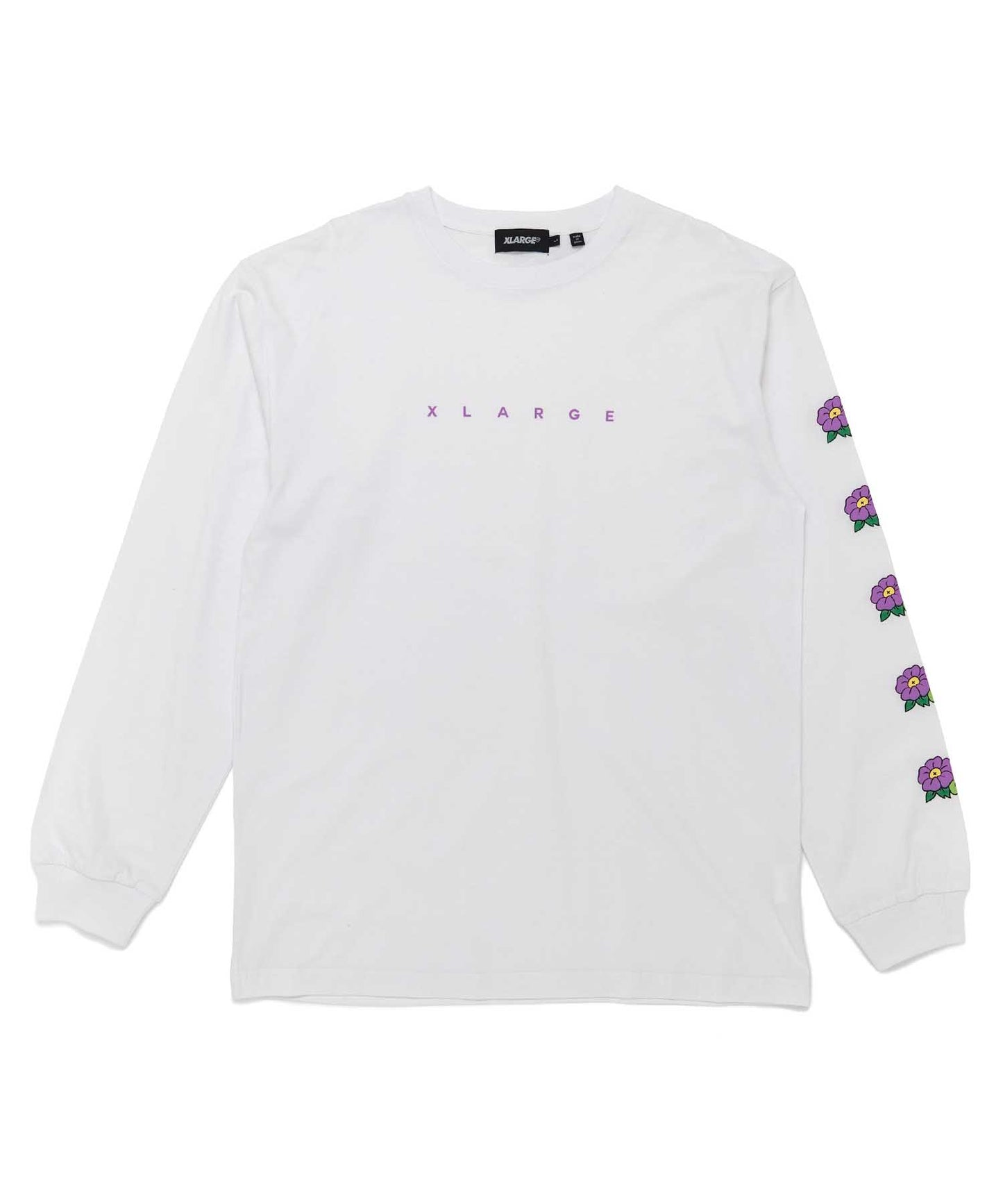 L/S TEE FLOWER LOGO T-SHIRT XLARGE
