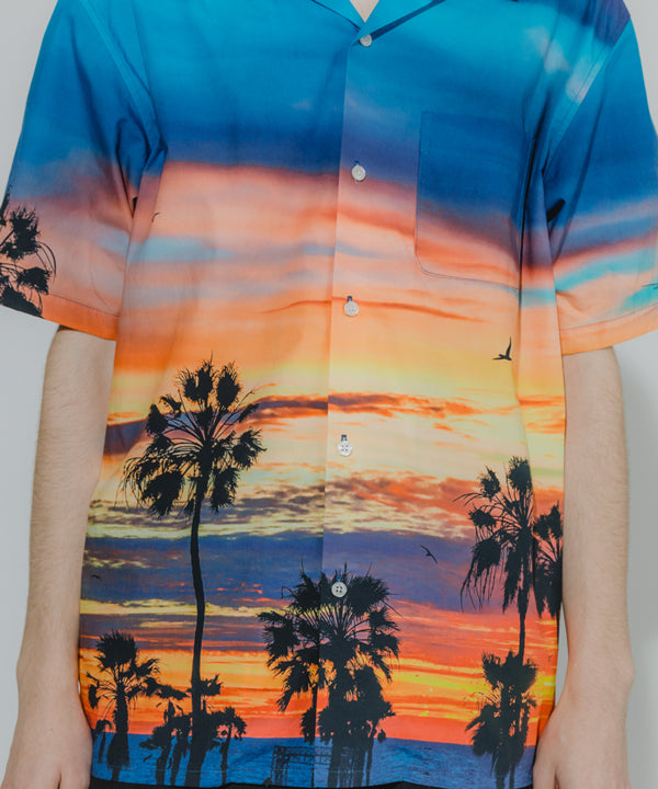 PRINTED S/S BUTTON UP SHIRT XLARGE