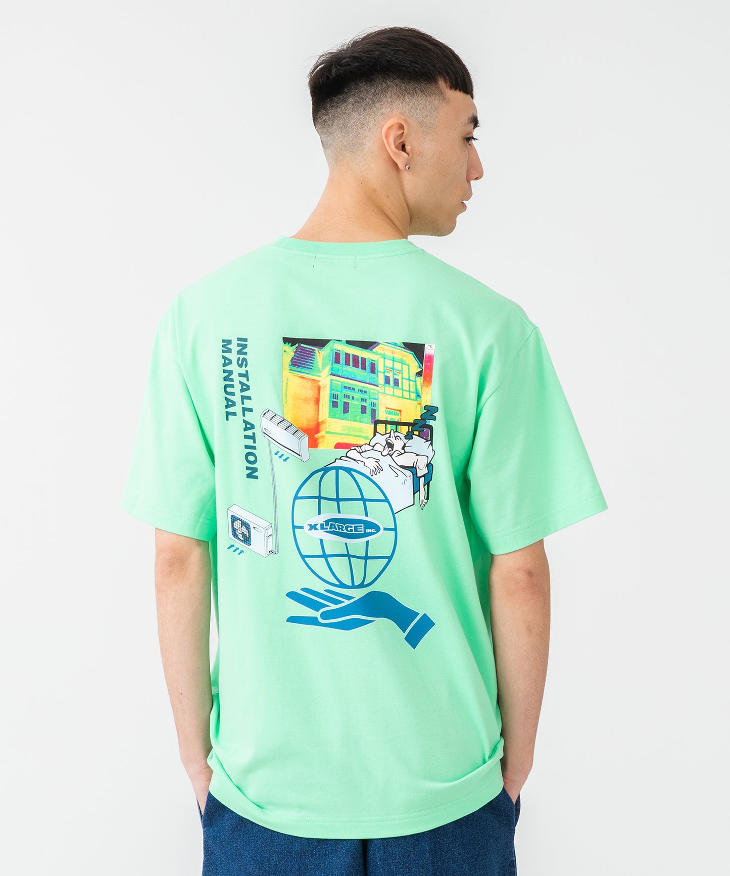 S/S TEE INSTALLATION MANUAL T-SHIRT XLARGE