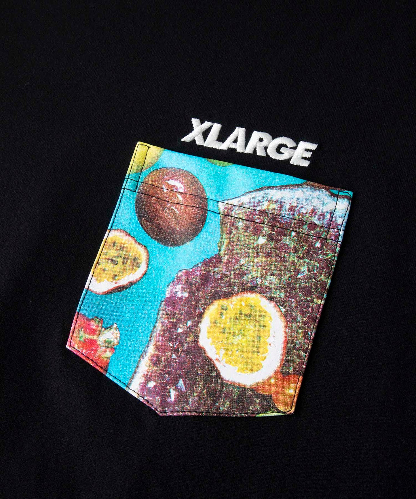 L/S INGREDIENTS SLANTED OG POCKET TEE T-SHIRT XLARGE