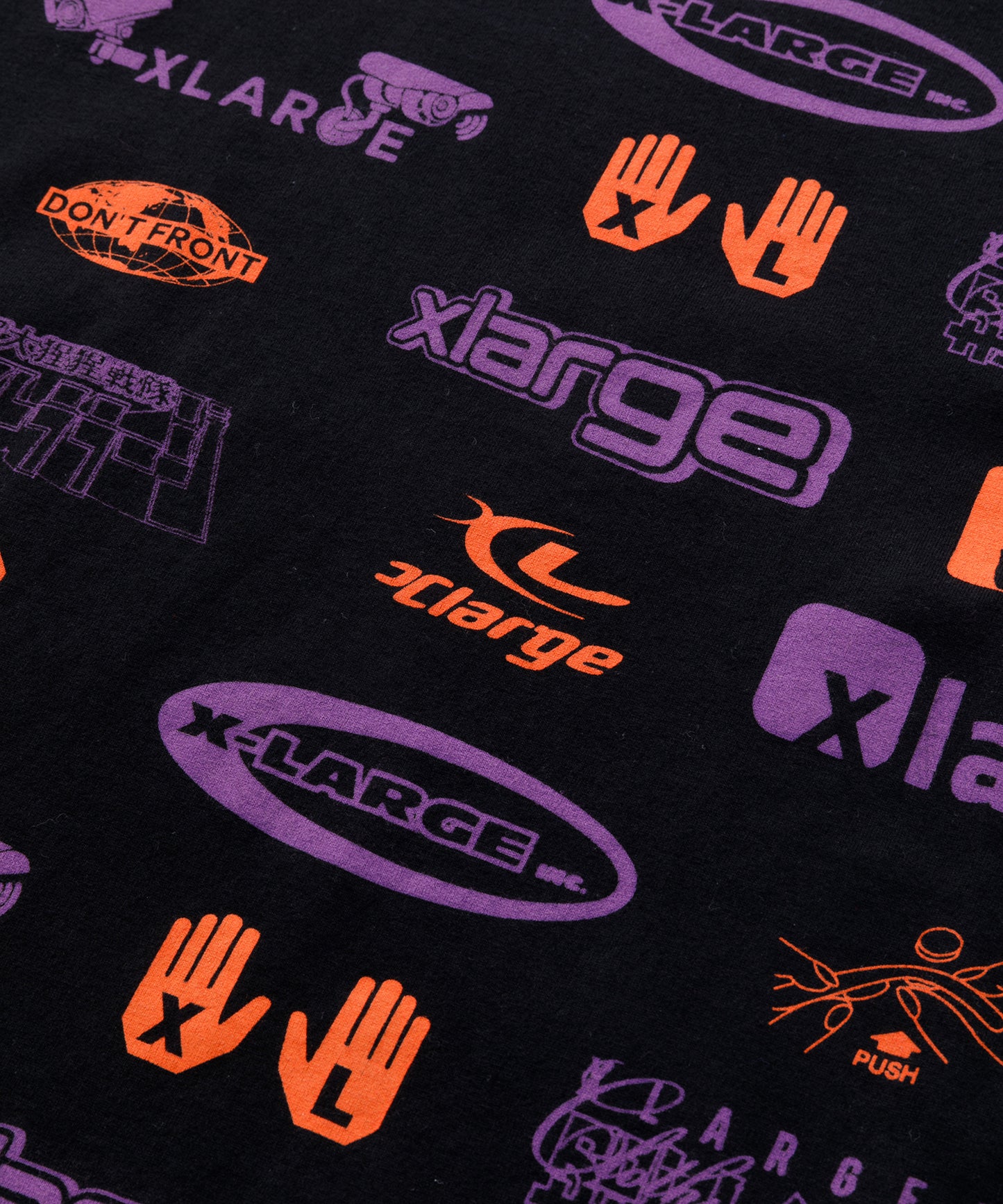 S/S ALLOVER PRINT TEE T-SHIRT XLARGE
