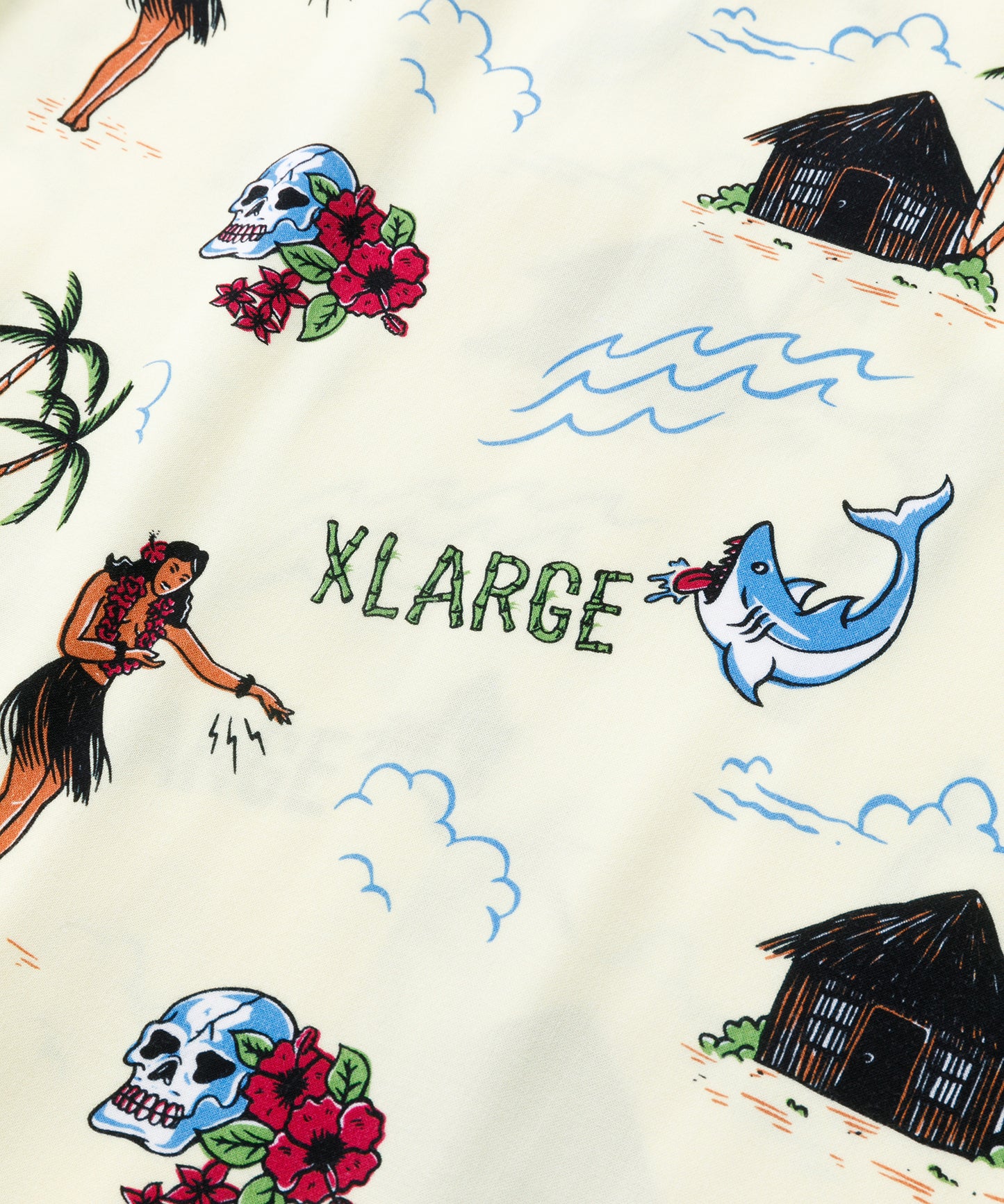 VINTAGE ALOHA S/S SHIRT SHIRT XLARGE