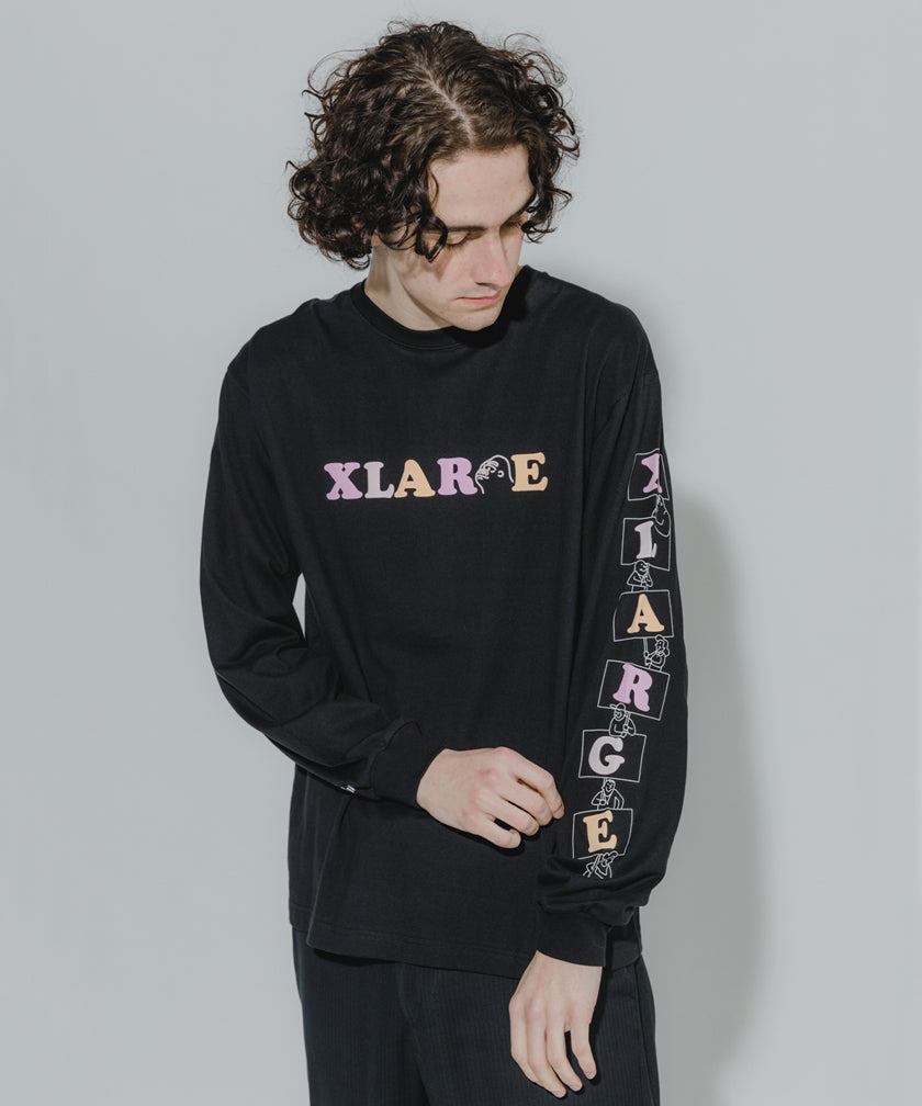 L/S TEE PICKET LOGO T-SHIRT XLARGE