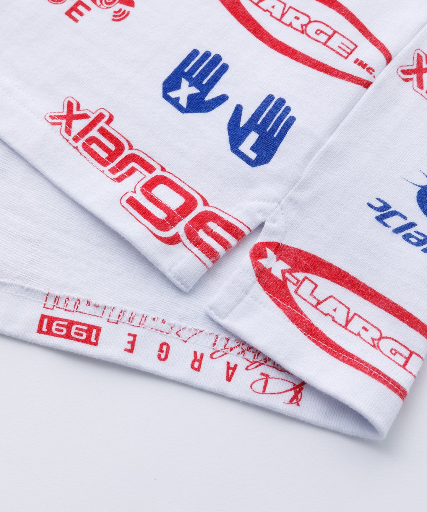S/S ALLOVER PRINT RUGBY SHIRT KNITS XLARGE
