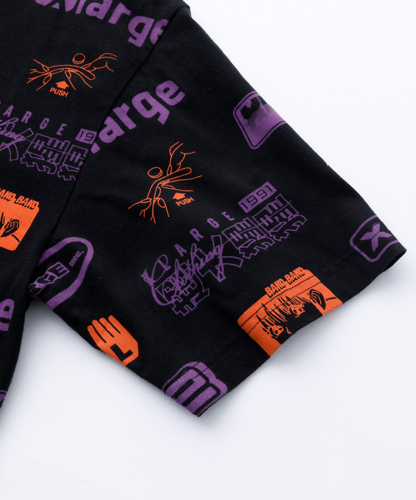 S/S ALLOVER PRINT TEE T-SHIRT XLARGE