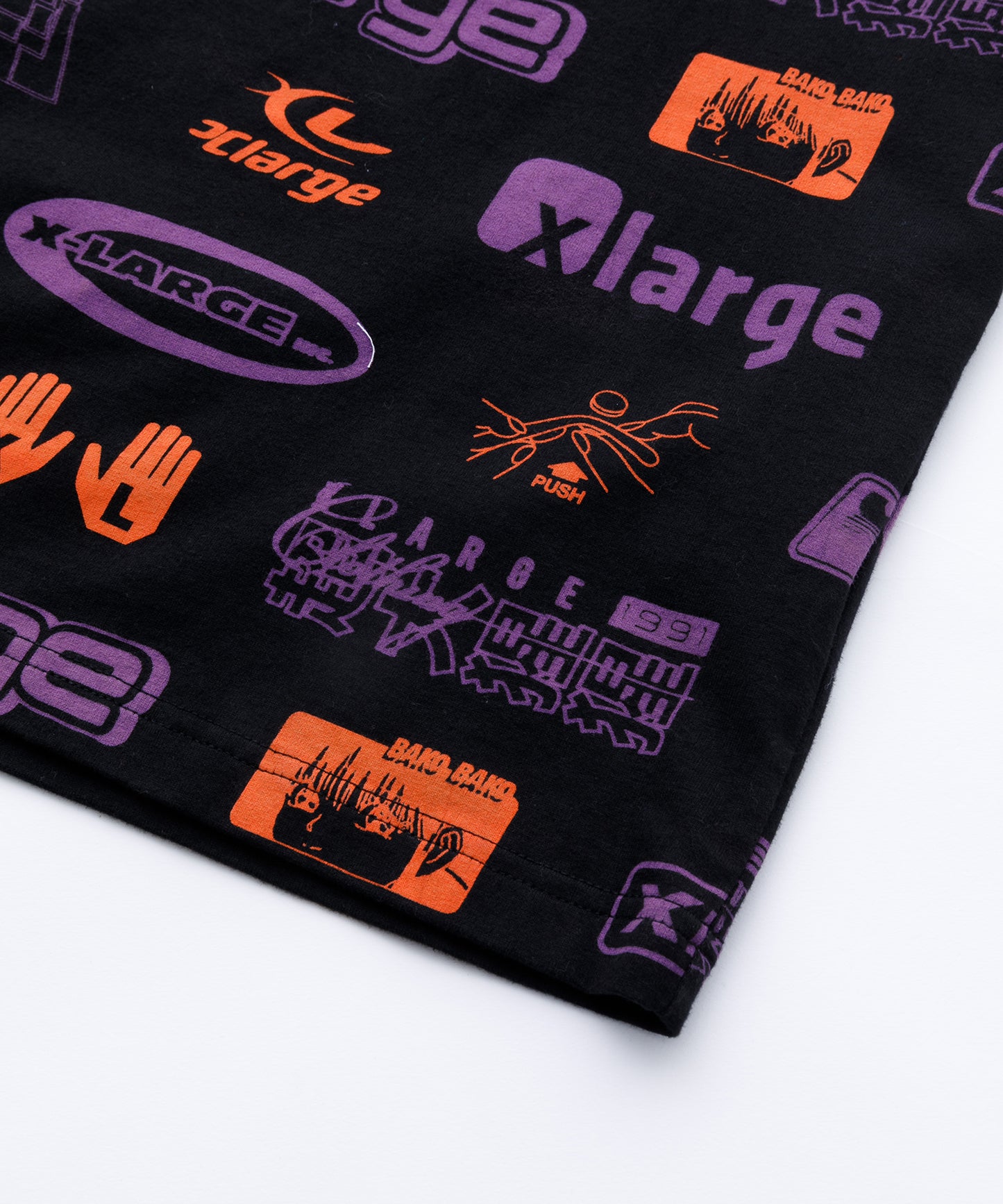 S/S ALLOVER PRINT TEE T-SHIRT XLARGE