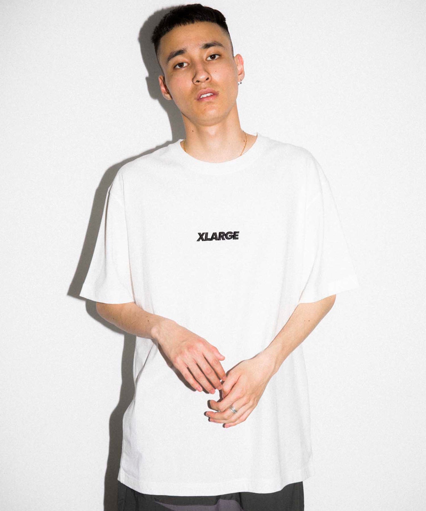 S/S TEE EMBROIDERY STANDARD LOGO 3 T-SHIRT XLARGE