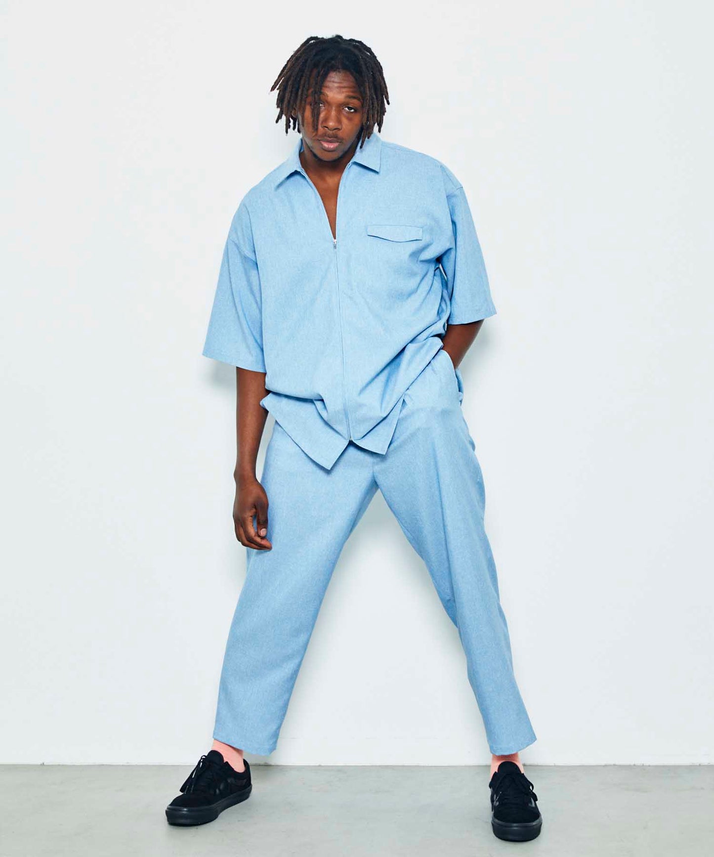 9L WIDE TUCK PANTS PANTS XLARGE