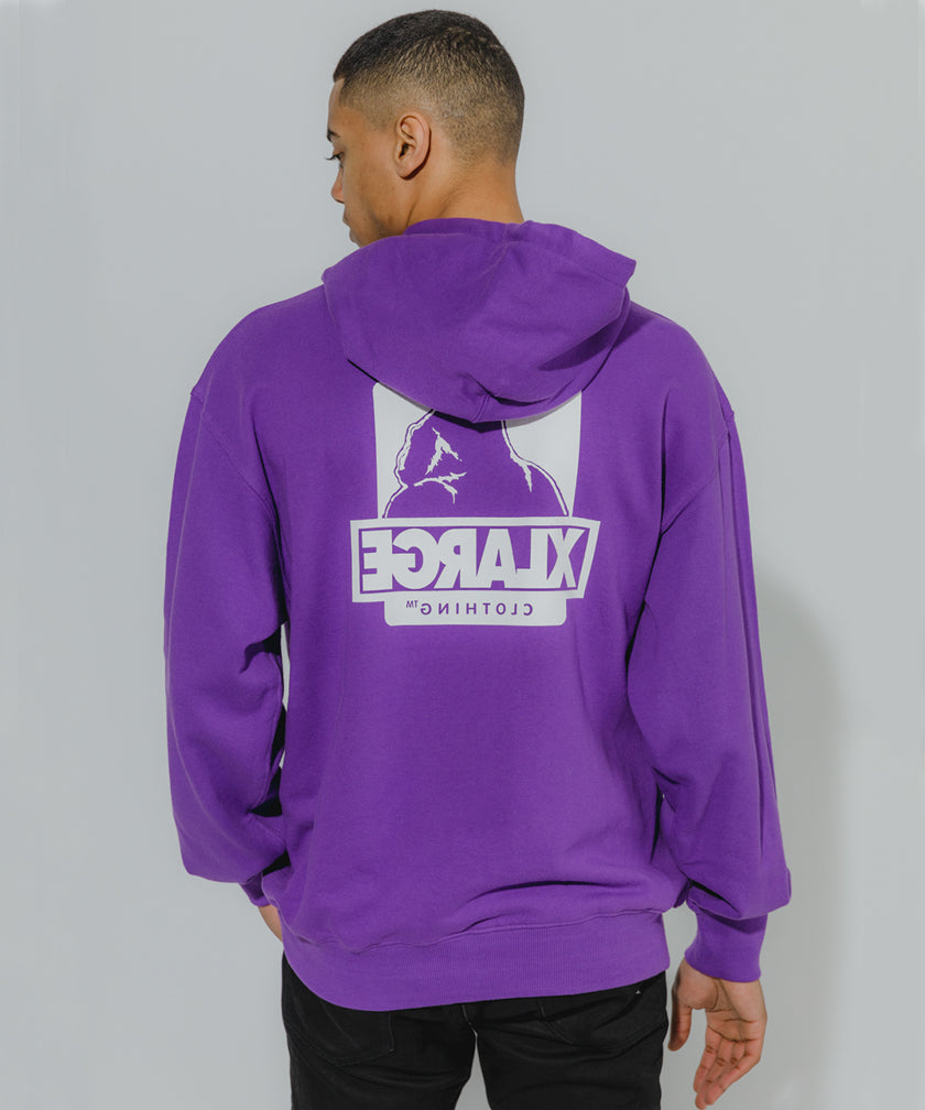 BEHIND OG PULLOVER HOODED SWEAT FLEECE, CREWNECK, HOODIE XLARGE