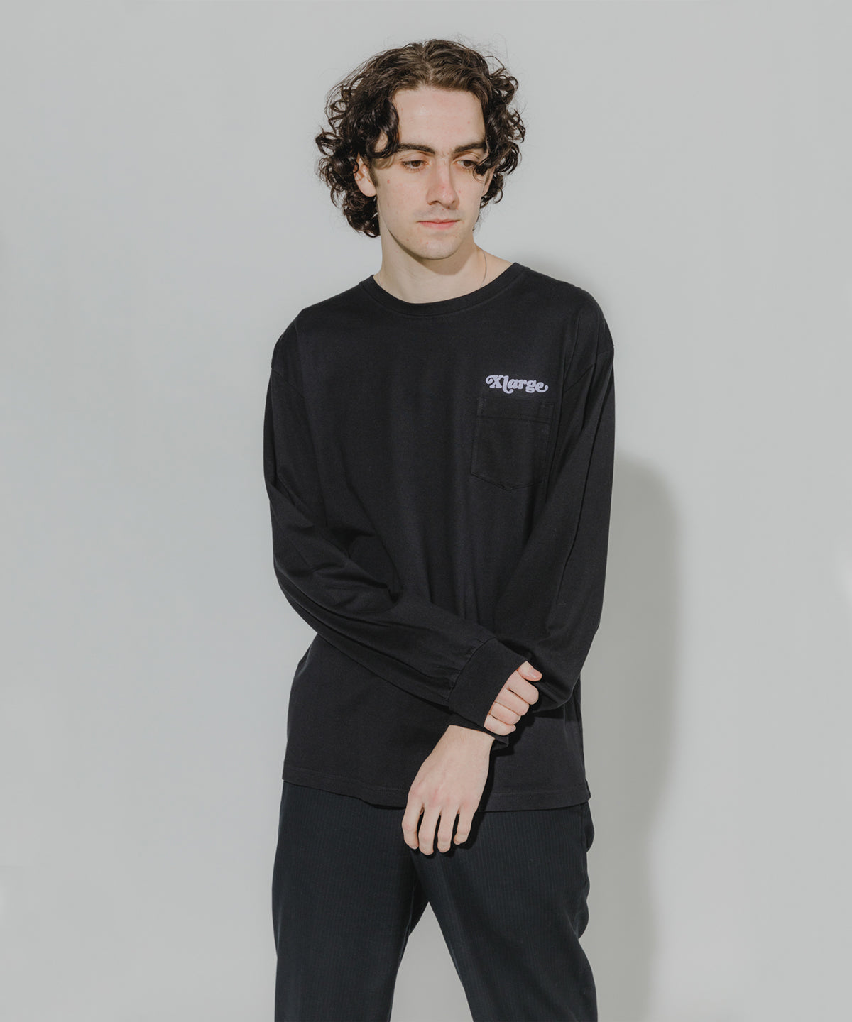 L/S OUTSIDER POCKET TEE T-SHIRT XLARGE