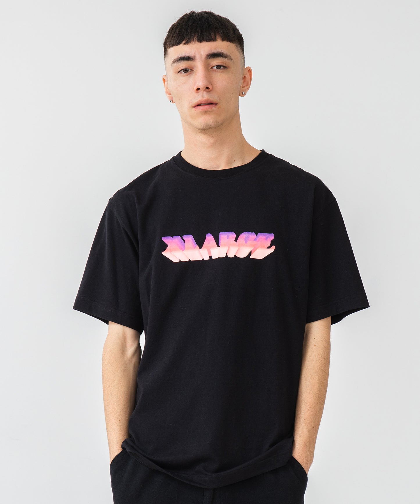 S/S TEE GRADATION 3D LOGO T-SHIRT XLARGE