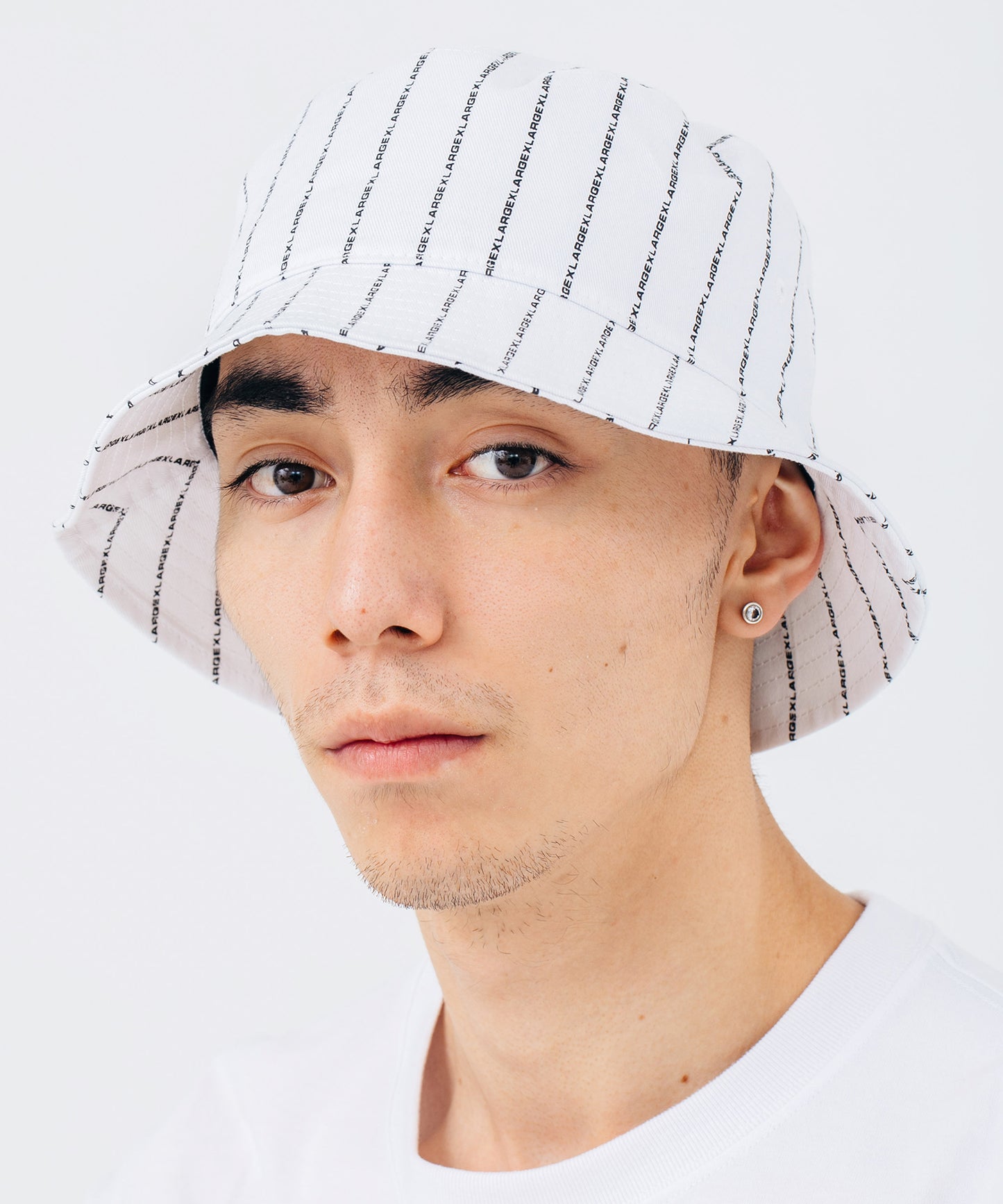 ALLOVER LOGO BUCKET HAT HEADWEAR XLARGE