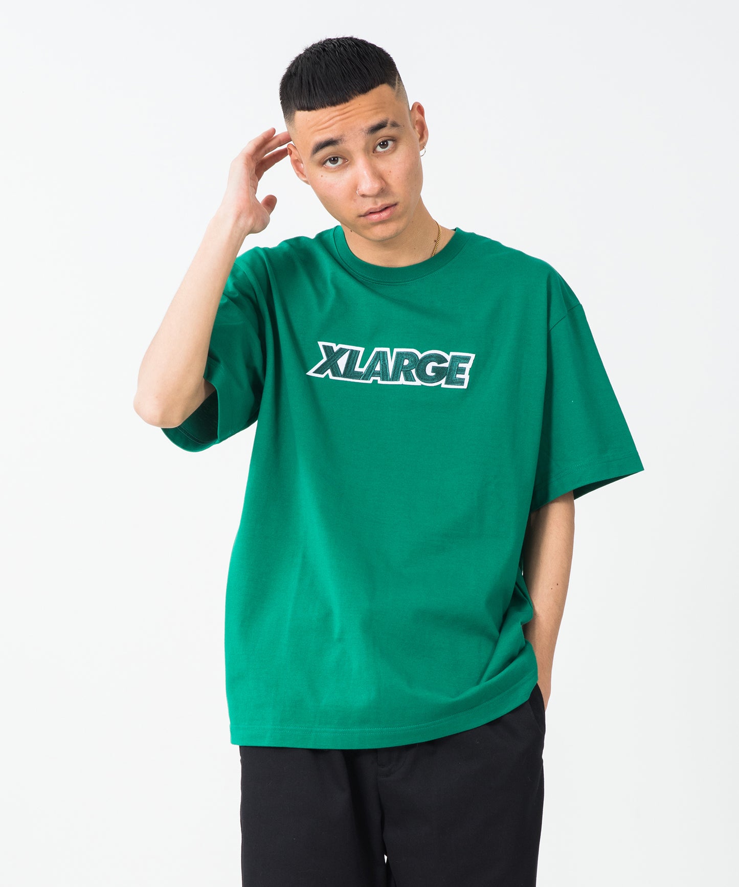 S/S TEE STANDARD LOGO PATCH