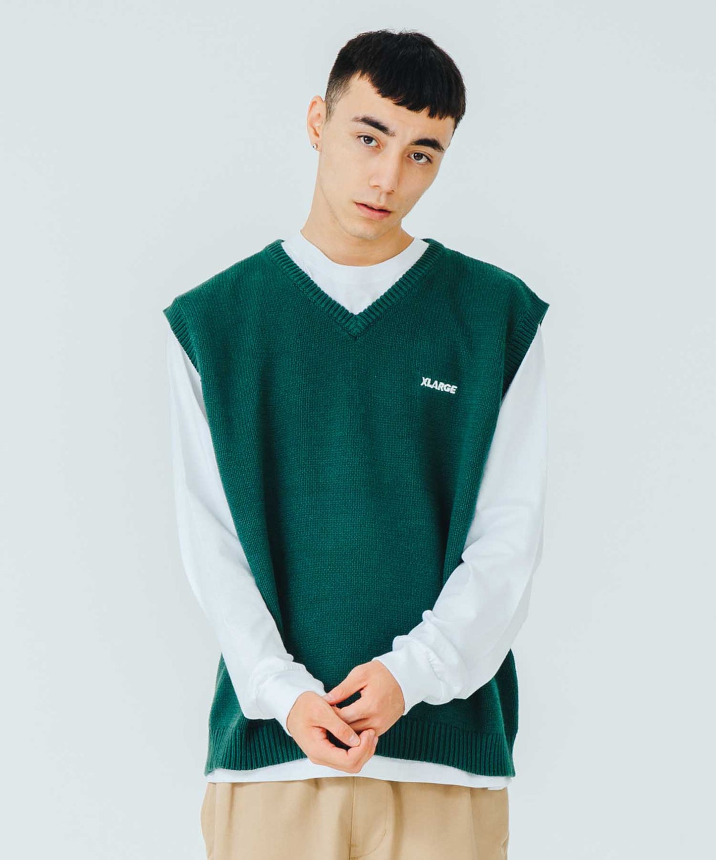 KNIT VEST KNITS XLARGE