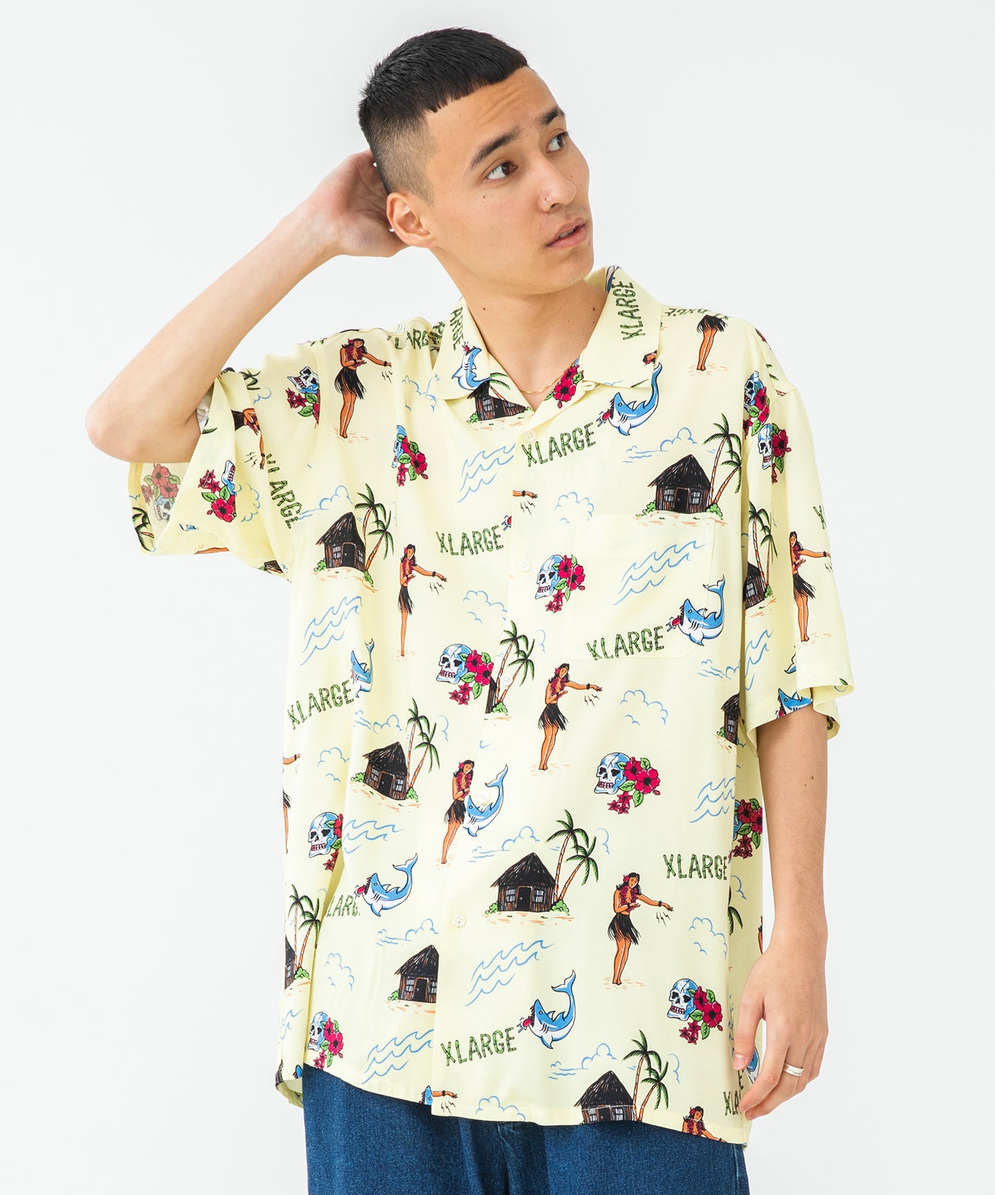 VINTAGE ALOHA S/S SHIRT SHIRT XLARGE