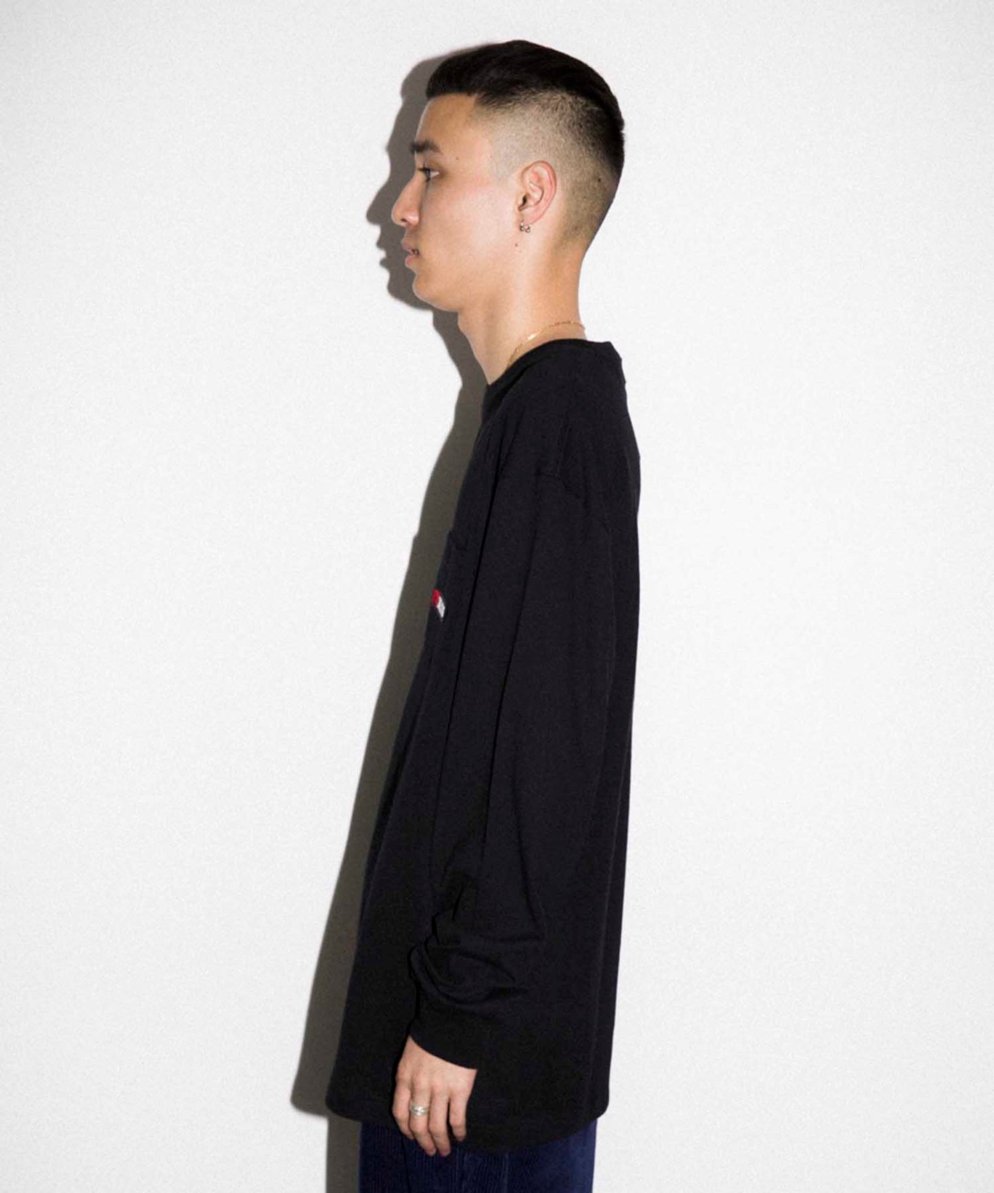 L/S THERMOMETER POCKET TEE