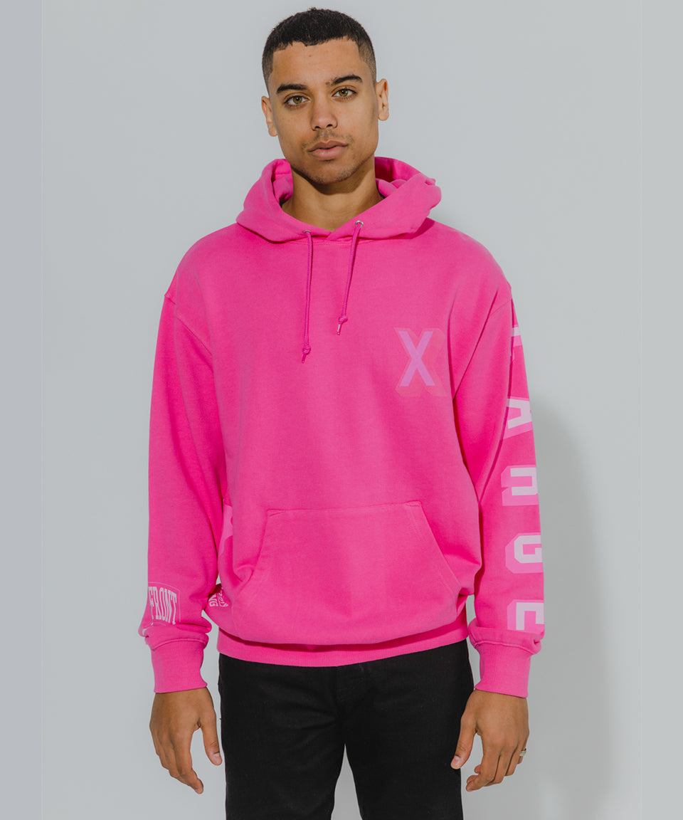 RANDOM PRINT COLLEGE LOGO PULLOVER HOODED SWEAT FLEECE, CREWNECK, HOODIE XLARGE