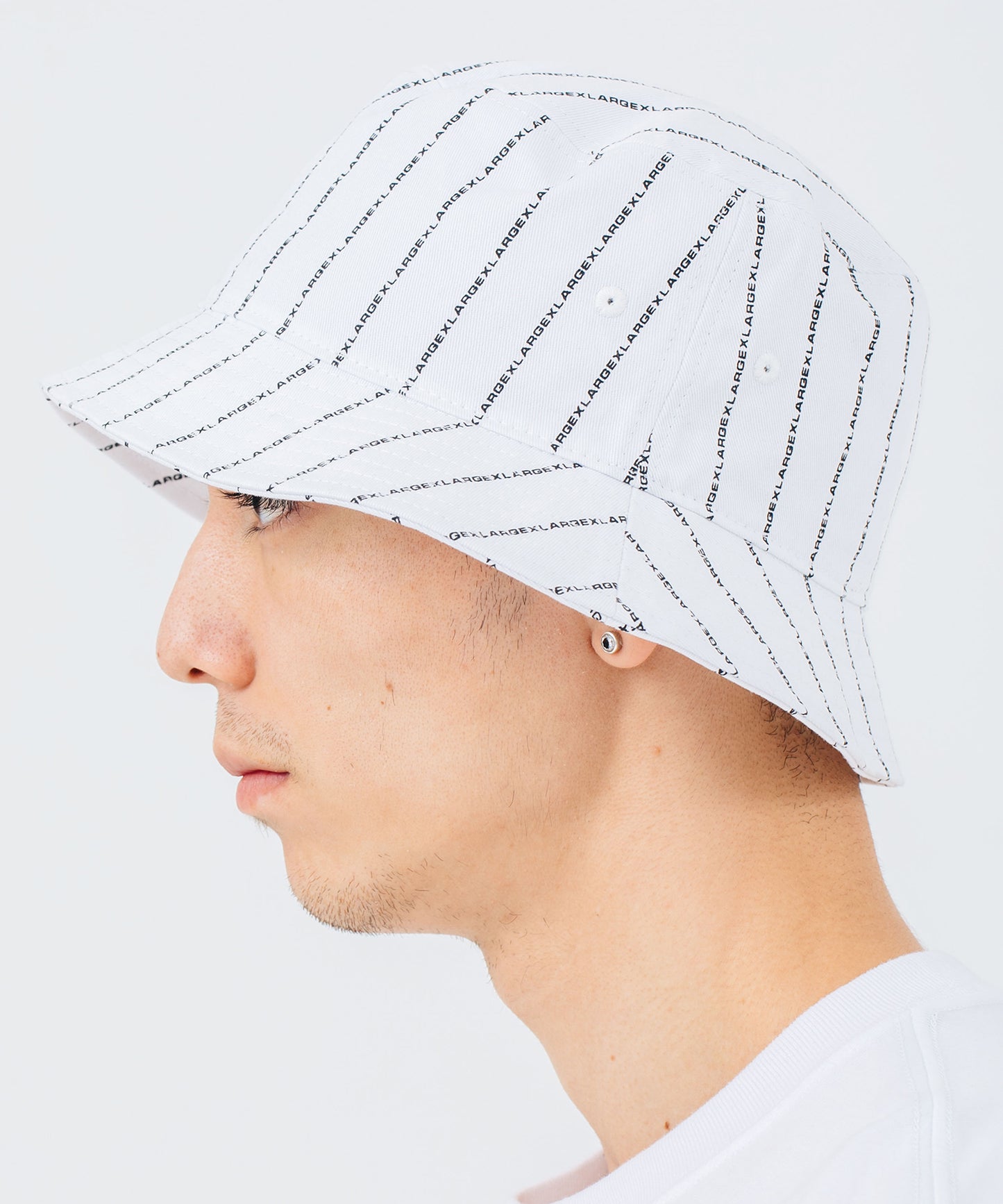 ALLOVER LOGO BUCKET HAT HEADWEAR XLARGE
