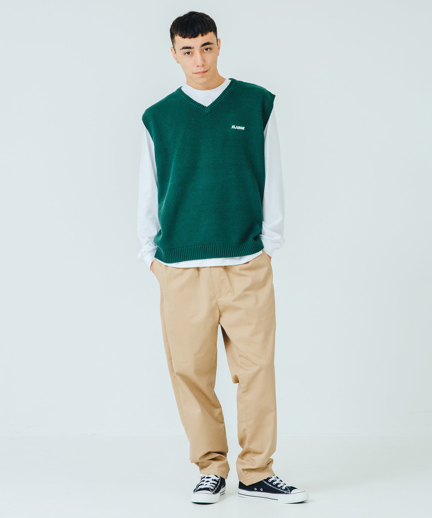 KNIT VEST KNITS XLARGE