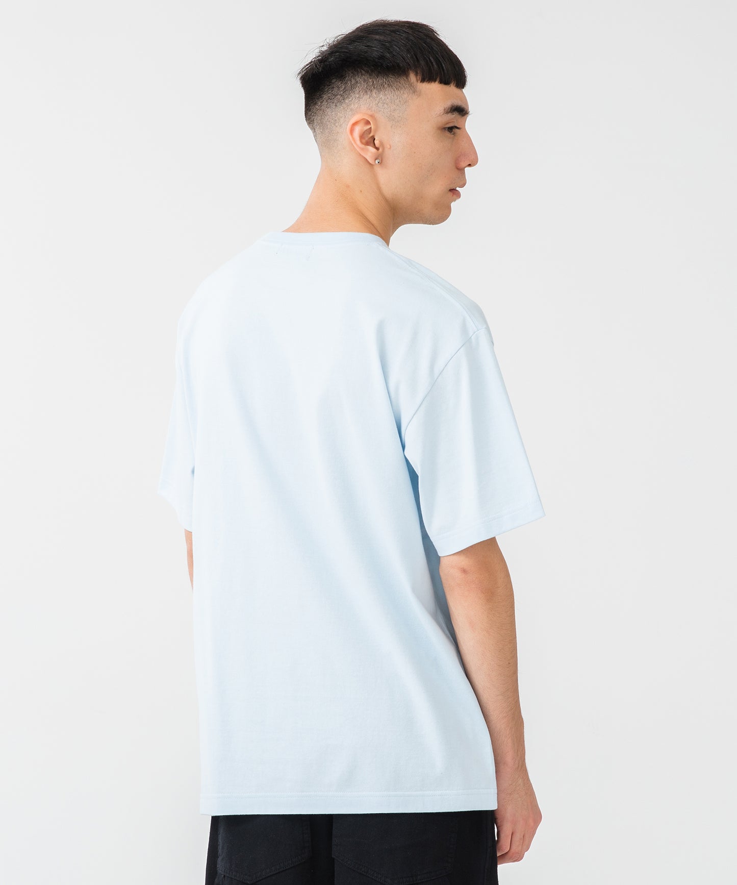 S/S EMBROIDERY SLANTED OG POCKET TEE T-SHIRT XLARGE