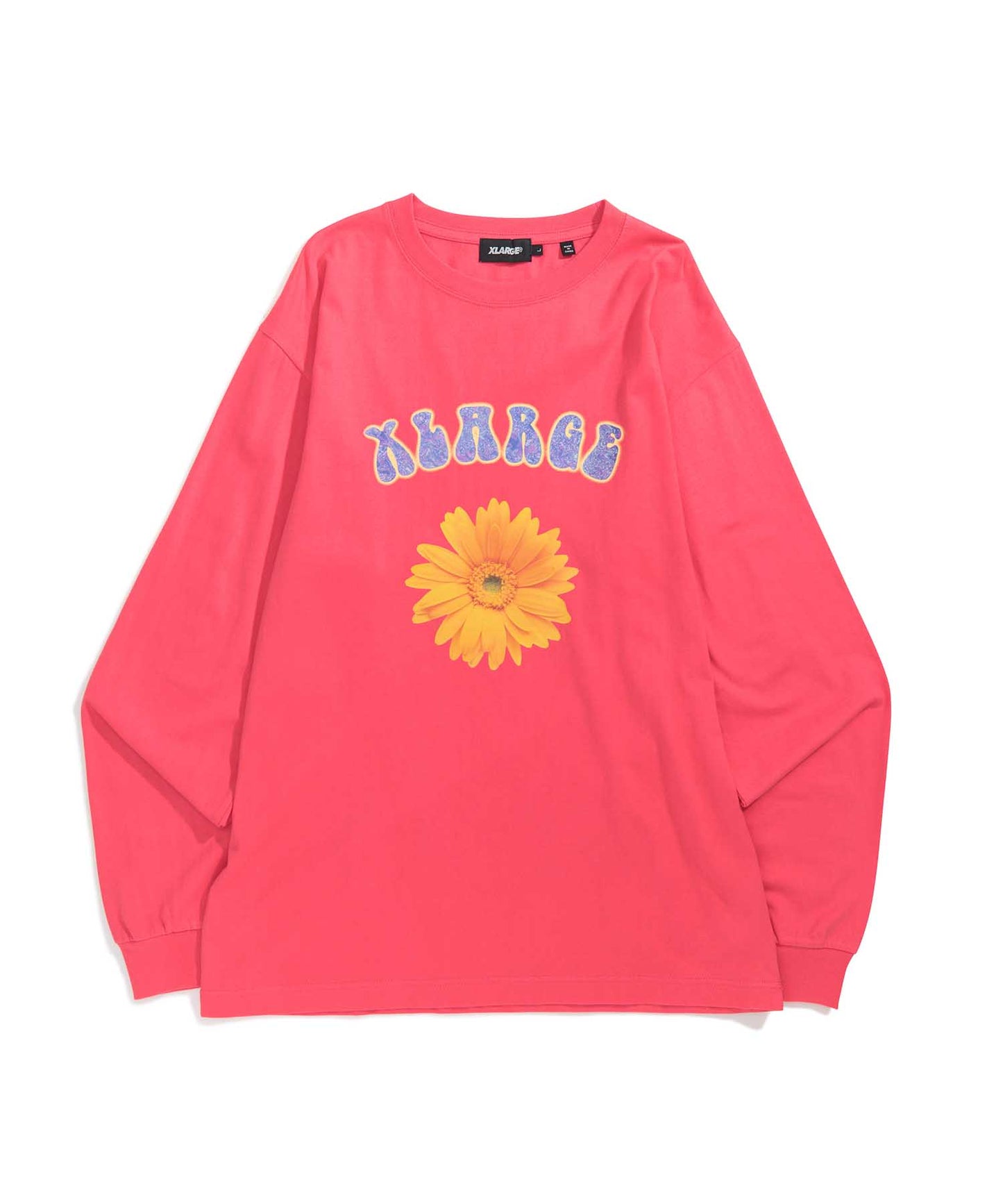 L/S TEE FLOWER T-SHIRT XLARGE