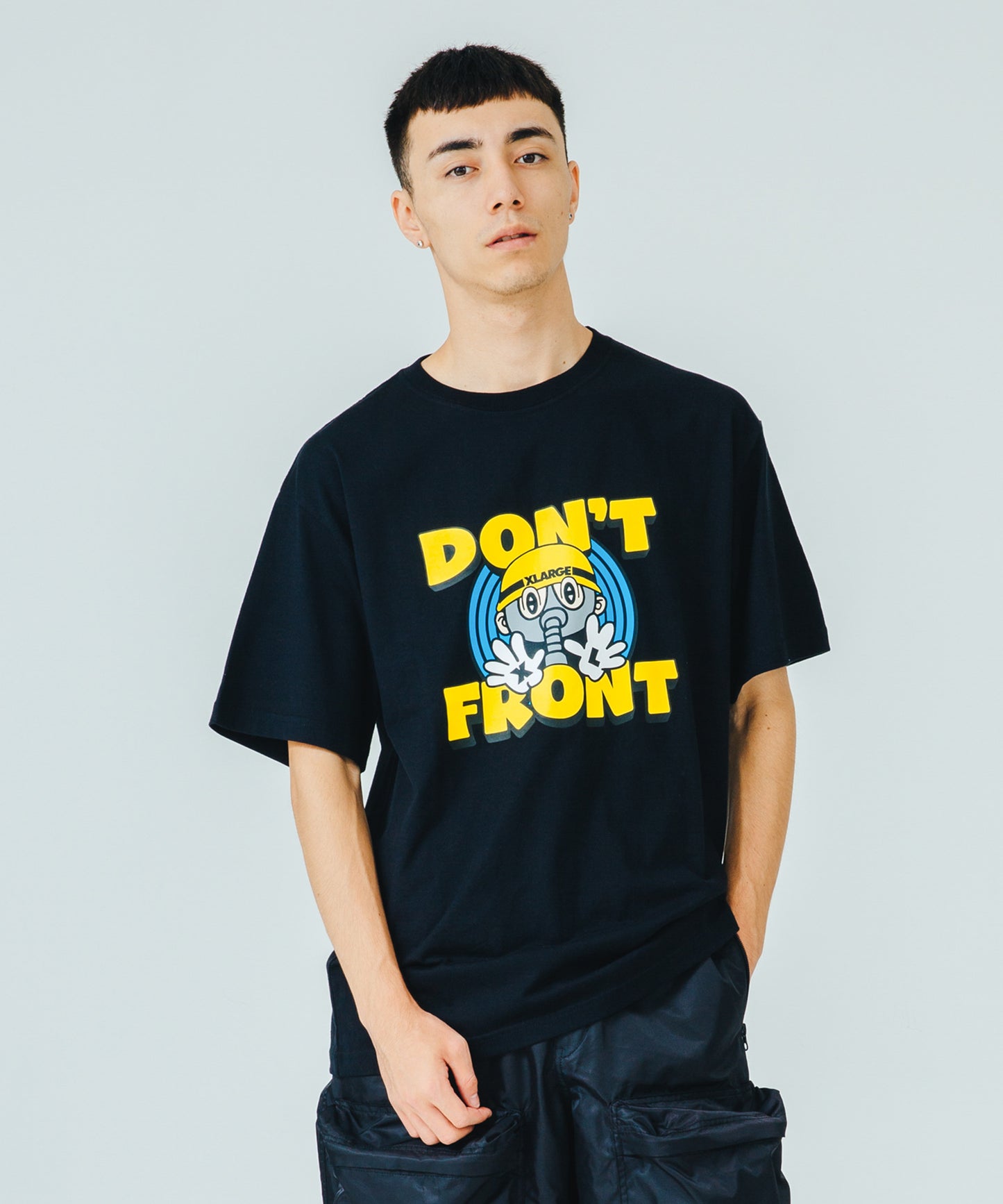 S/S PRINT TEE DONT FRONT T-SHIRT XLARGE