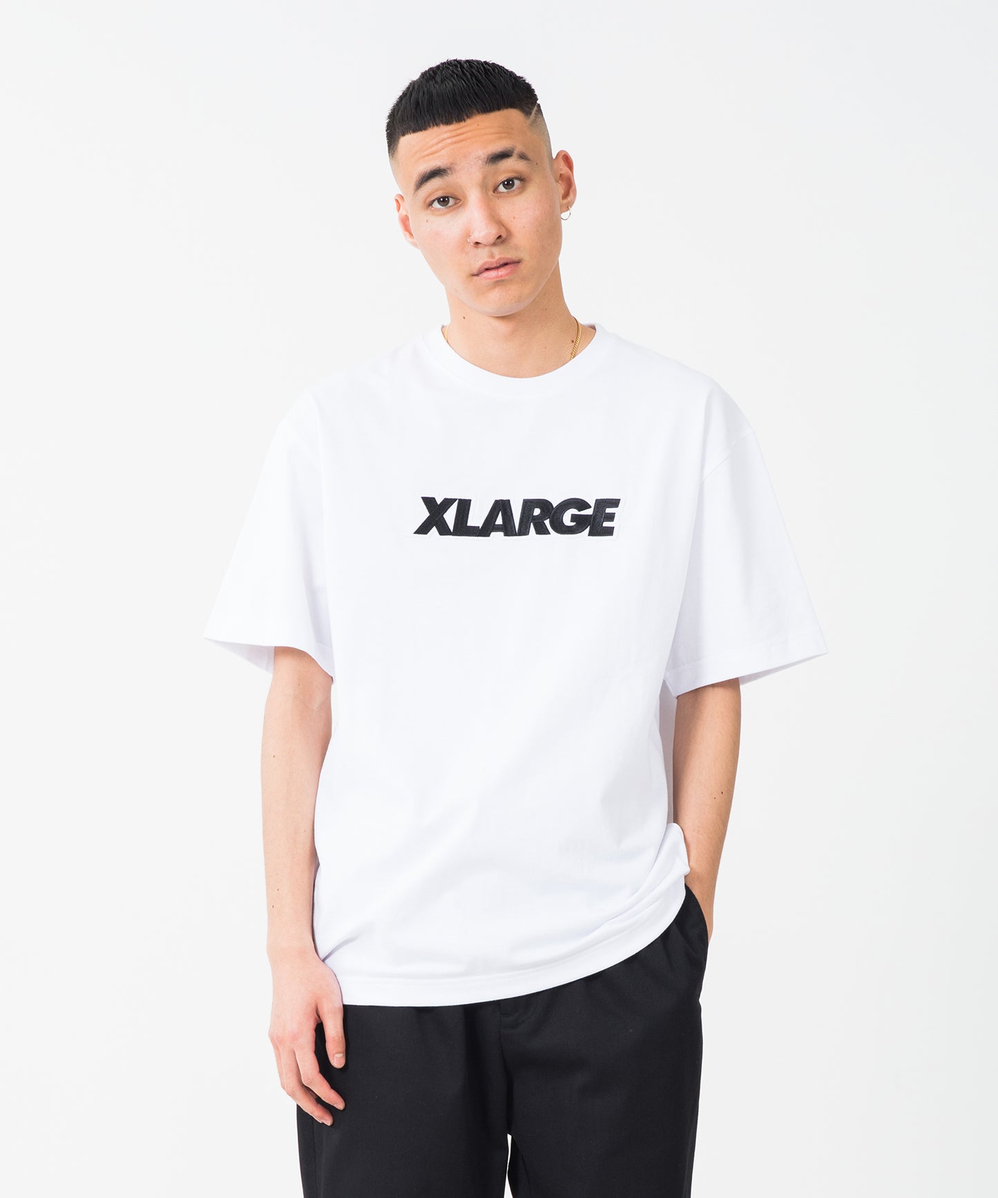 S/S TEE STANDARD LOGO PATCH