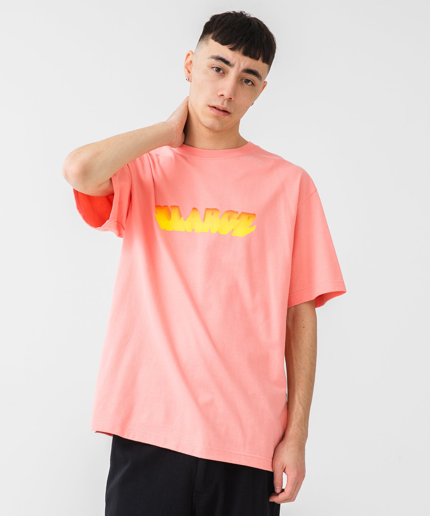 S/S TEE GRADATION 3D LOGO T-SHIRT XLARGE