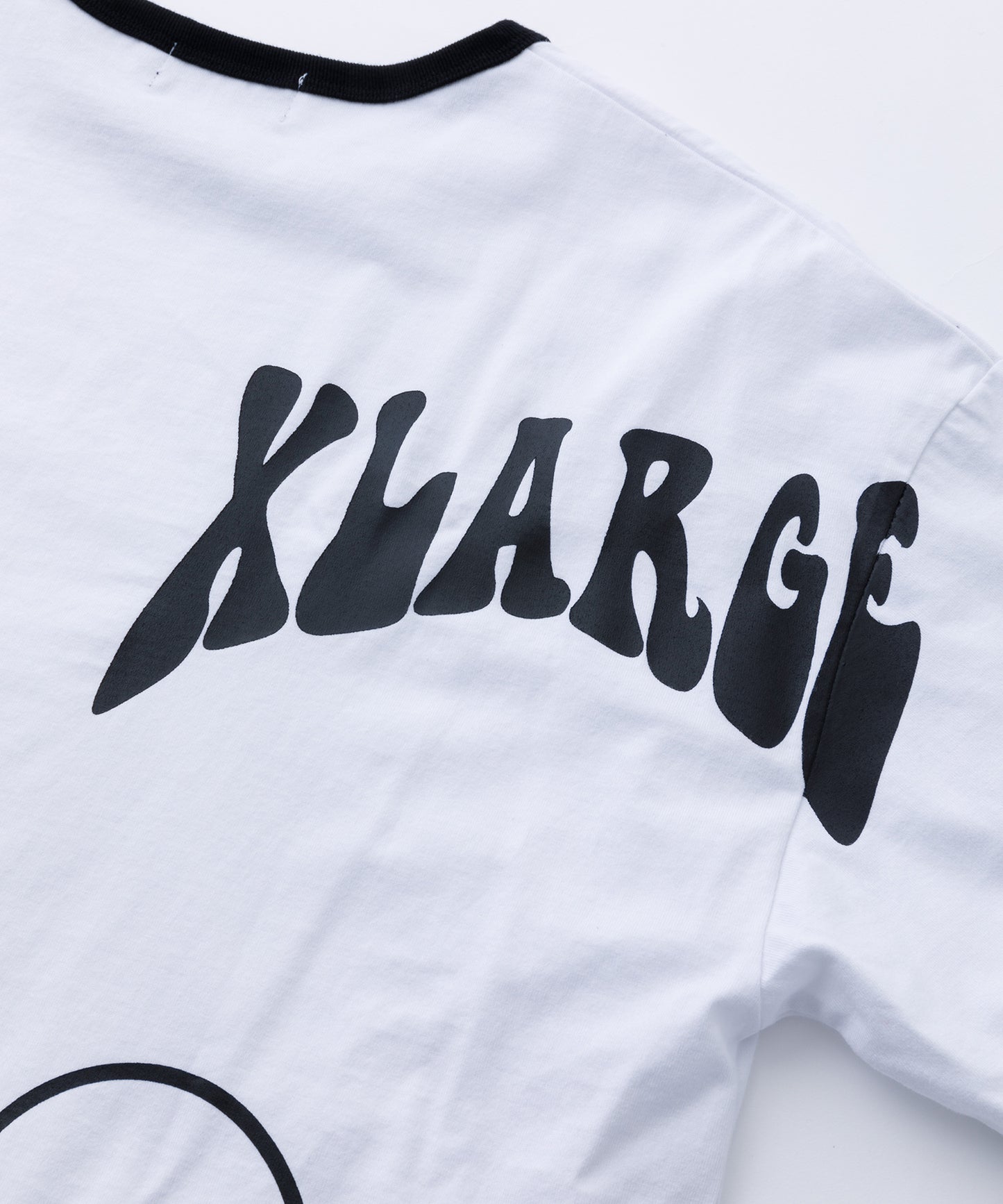 S/S FLORAL PRINT RINGER TEE T-SHIRT XLARGE