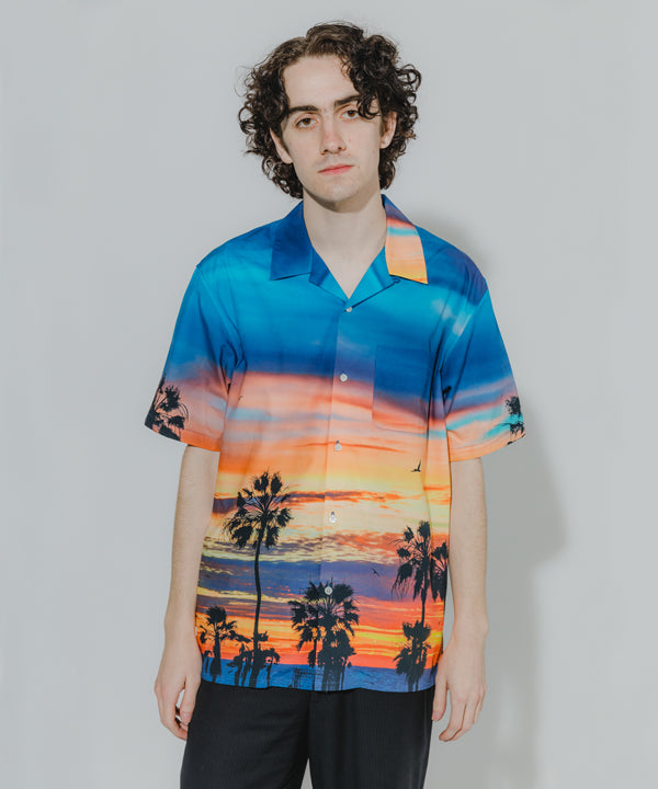 PRINTED S/S BUTTON UP SHIRT XLARGE