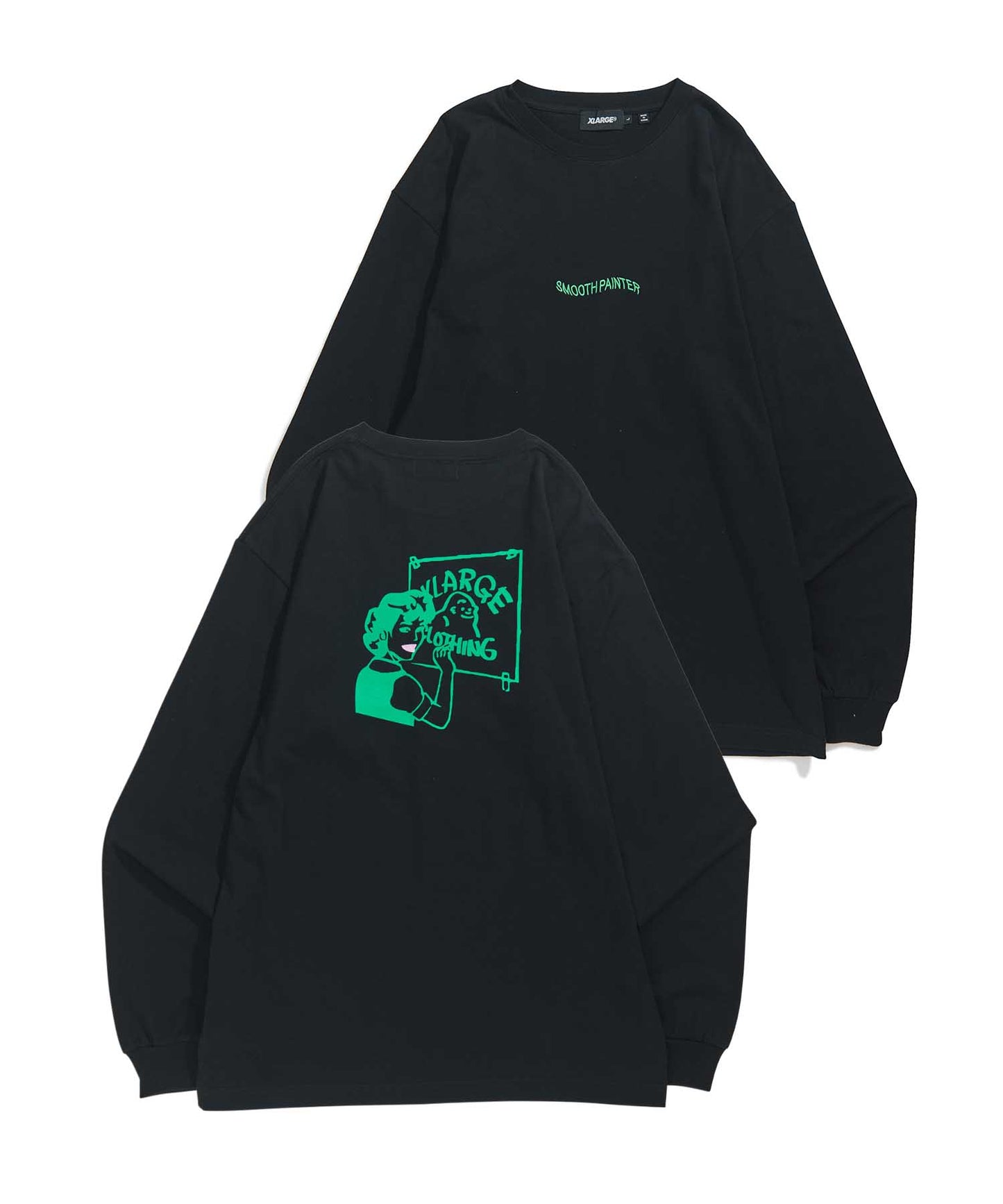 L/S TEE SMOOTH PAINTER T-SHIRT XLARGE