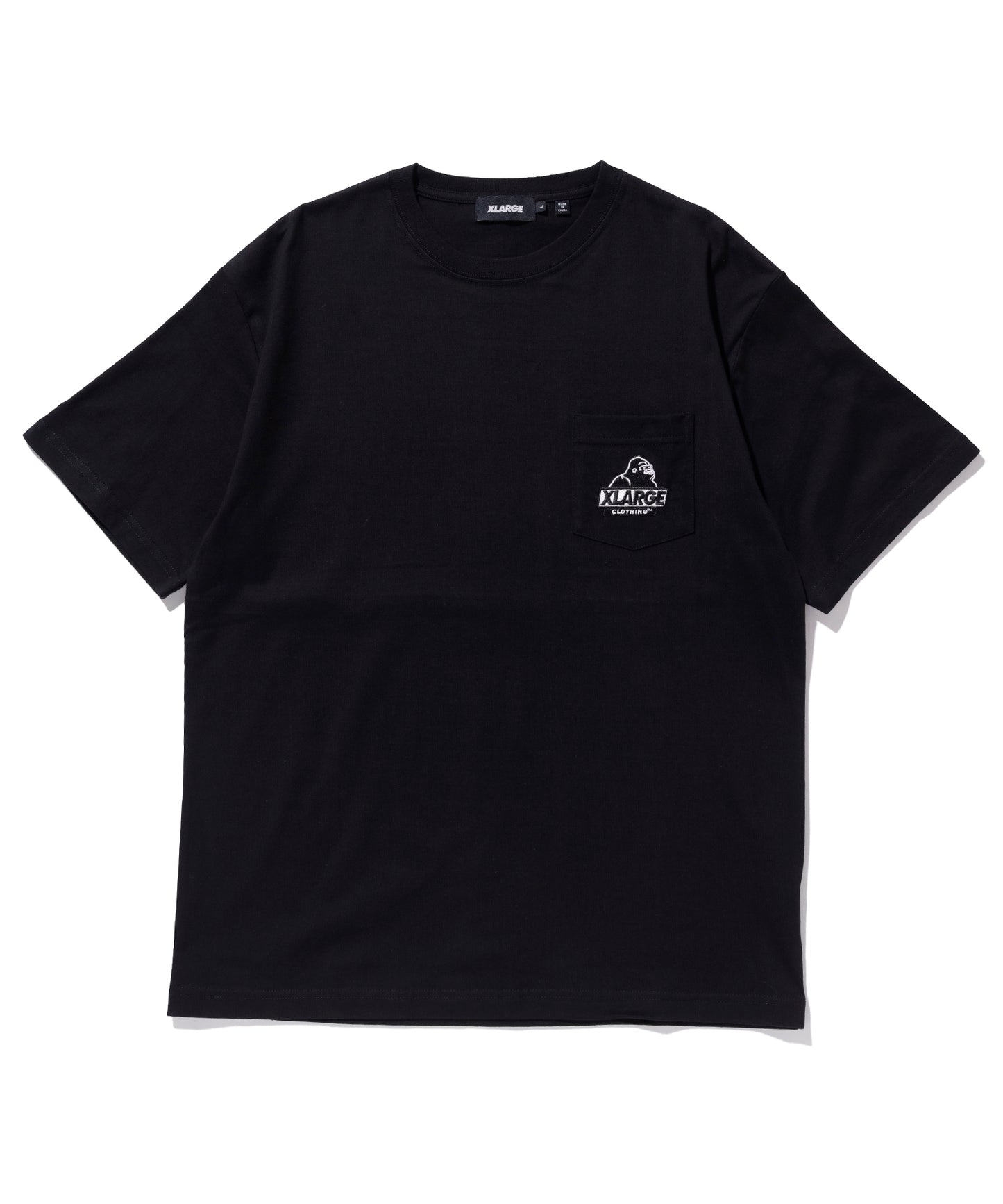 S/S EMBROIDERY SLANTED OG POCKET TEE T-SHIRT XLARGE